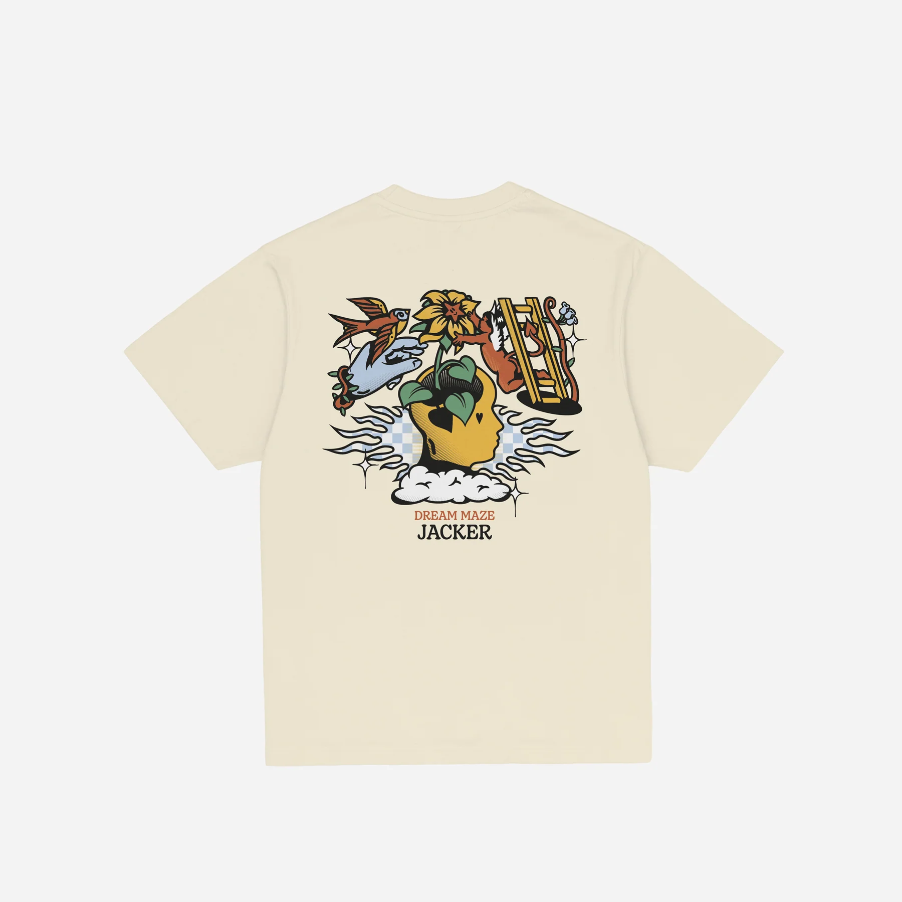 DREAM MAZE T-SHIRT - TOFU