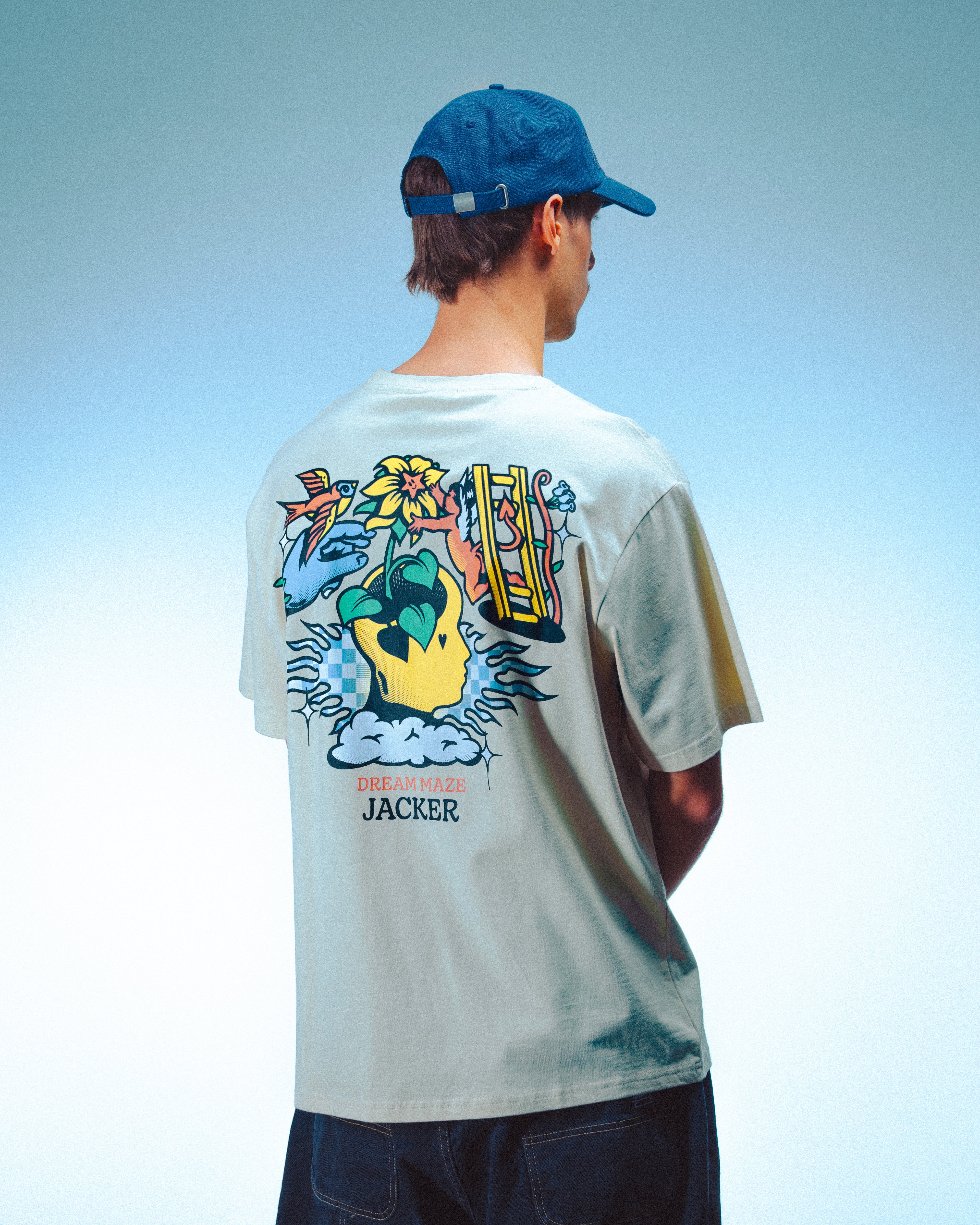 DREAM MAZE T-SHIRT - TOFU - Image 2