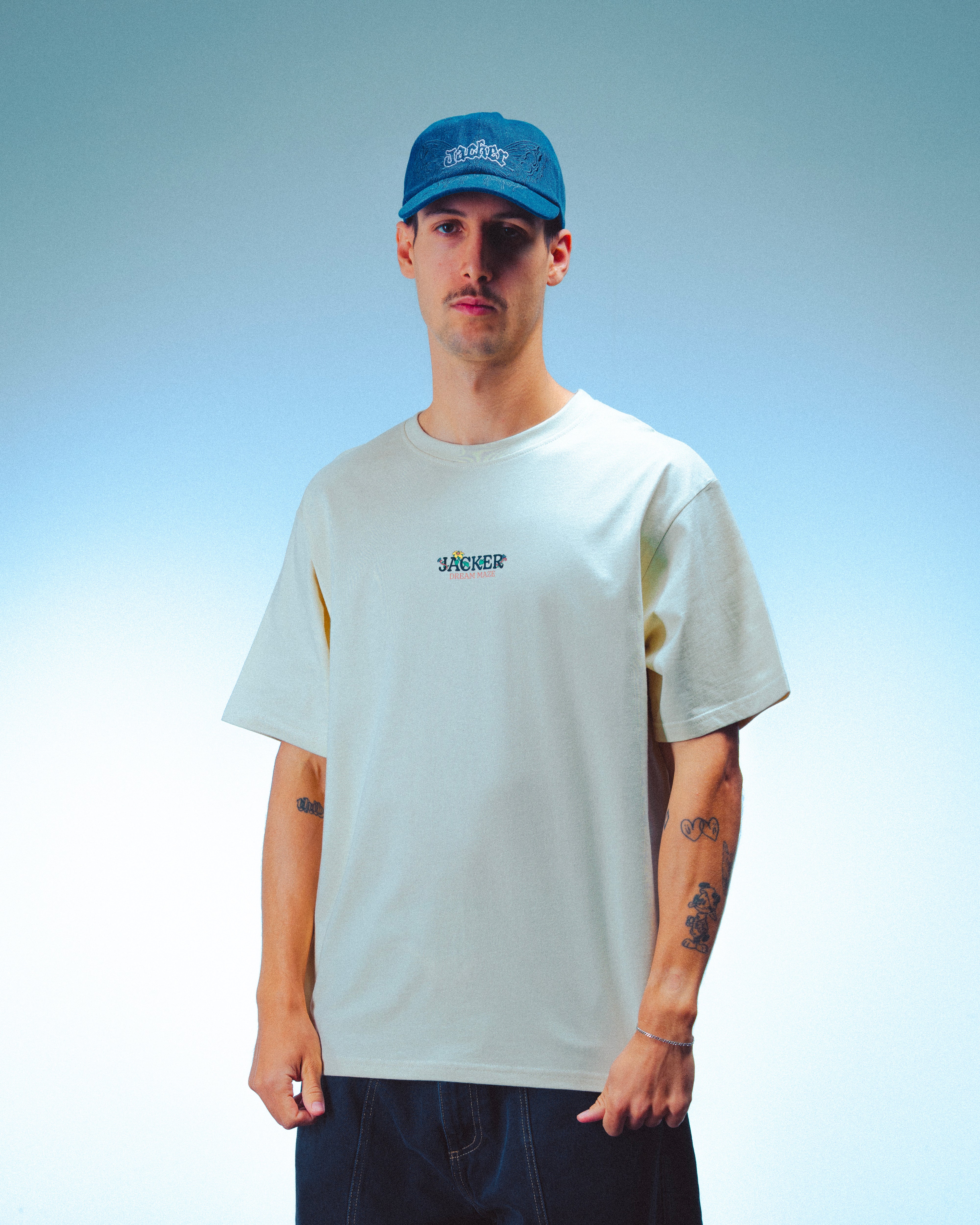 DREAM MAZE T-SHIRT - TOFU - Image 4