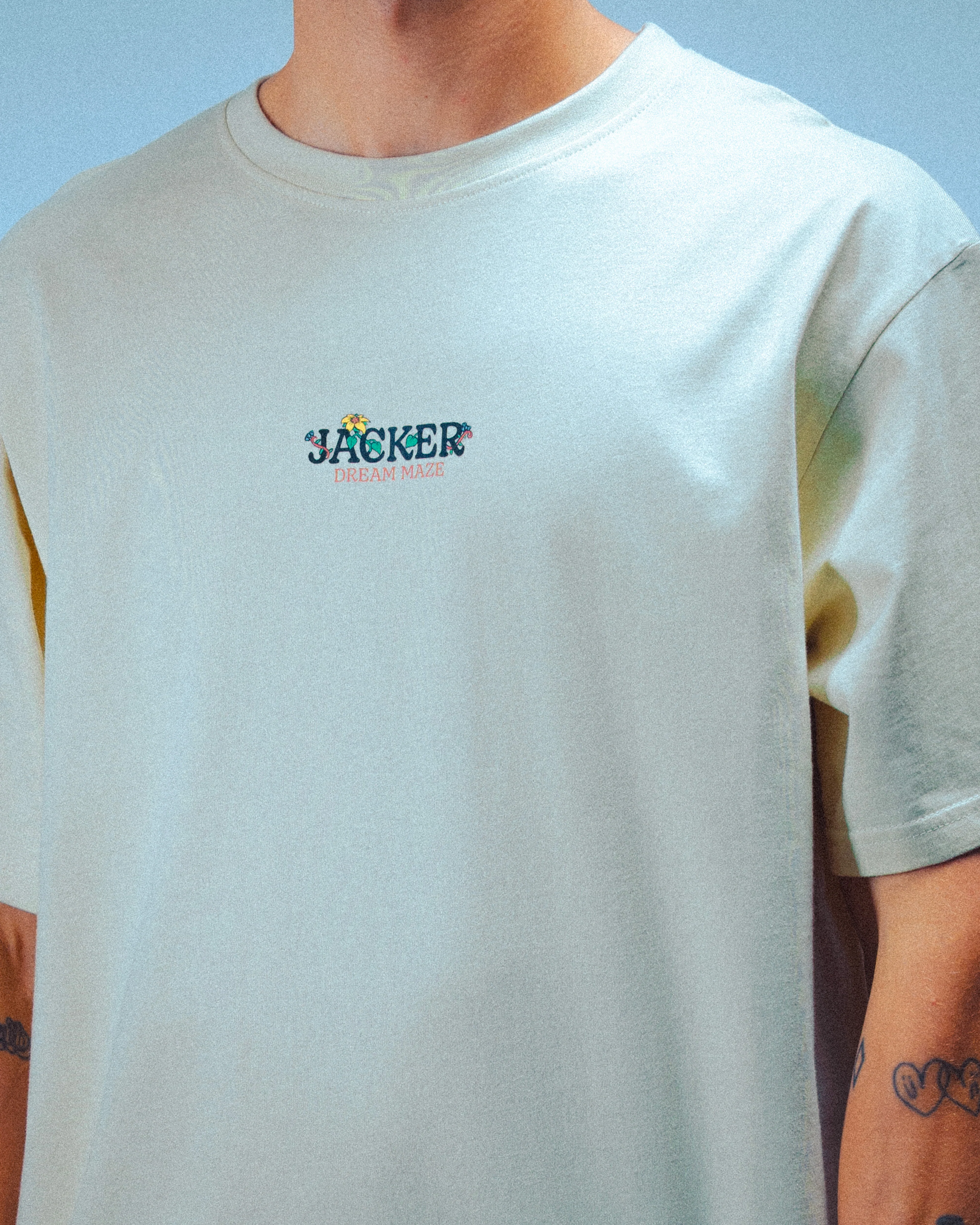 DREAM MAZE T-SHIRT - TOFU - Image 5