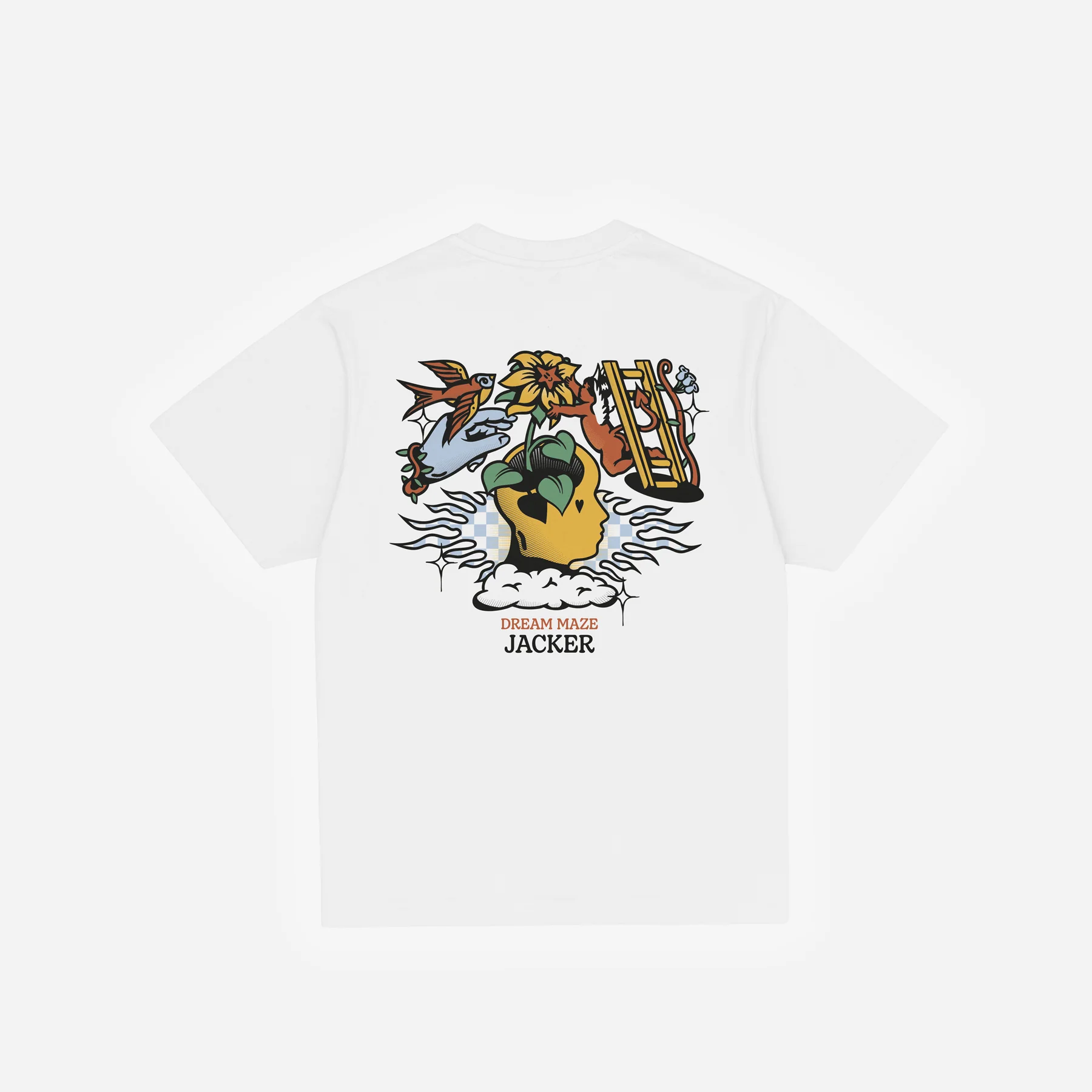 DREAM MAZE T-SHIRT - WHITE