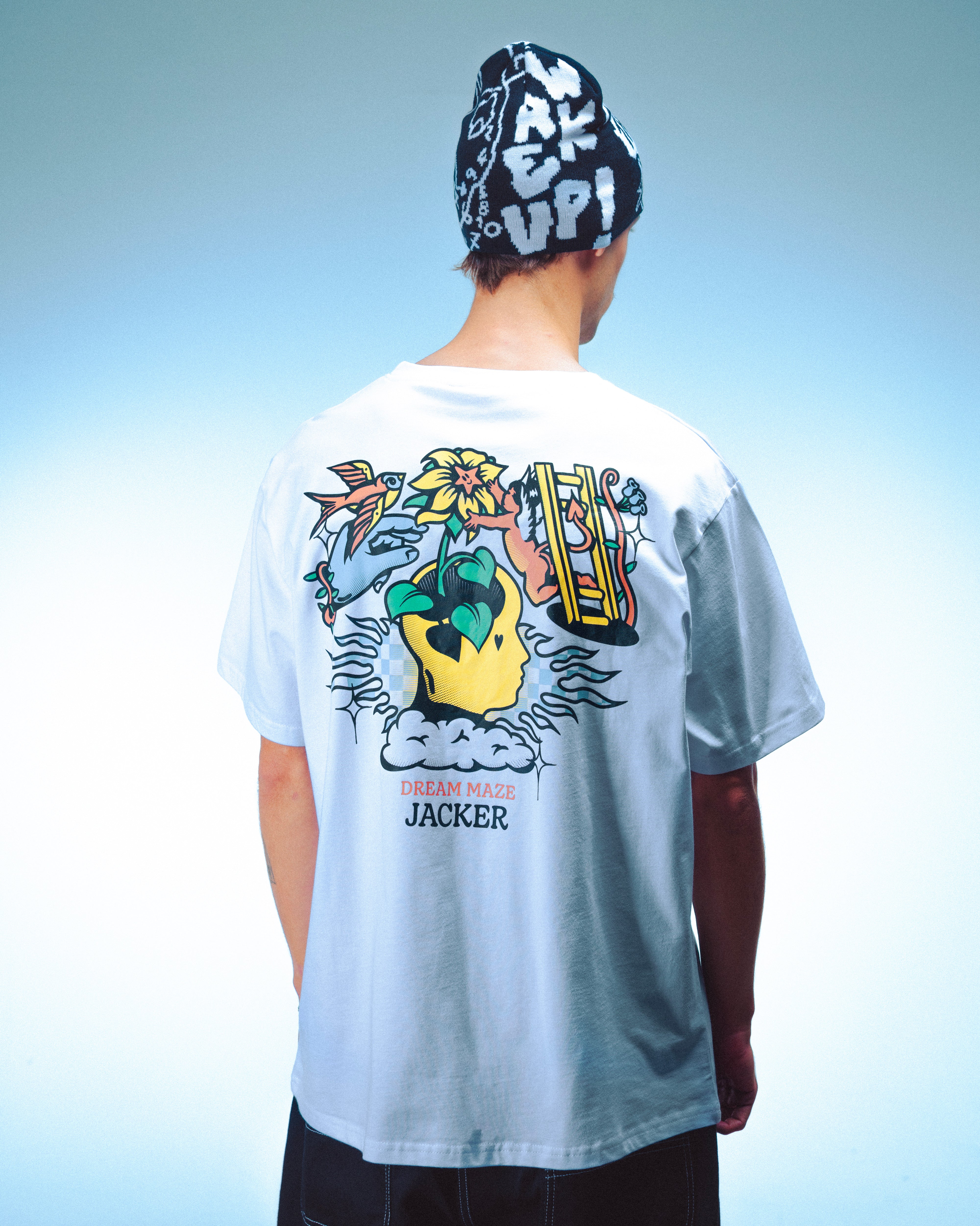 DREAM MAZE T-SHIRT - WHITE - Image 2