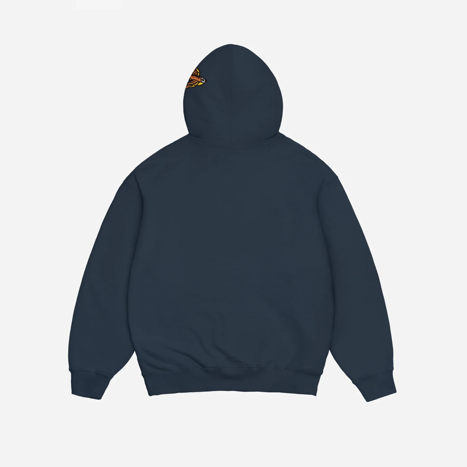 DREAM MAZE ZIPPED HOODIE - NAVY - Image 3