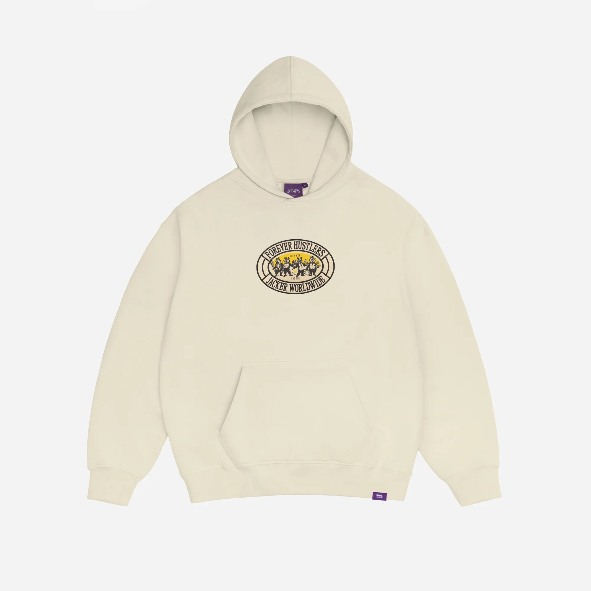 GOD FATHER HOODIE - BEIGE