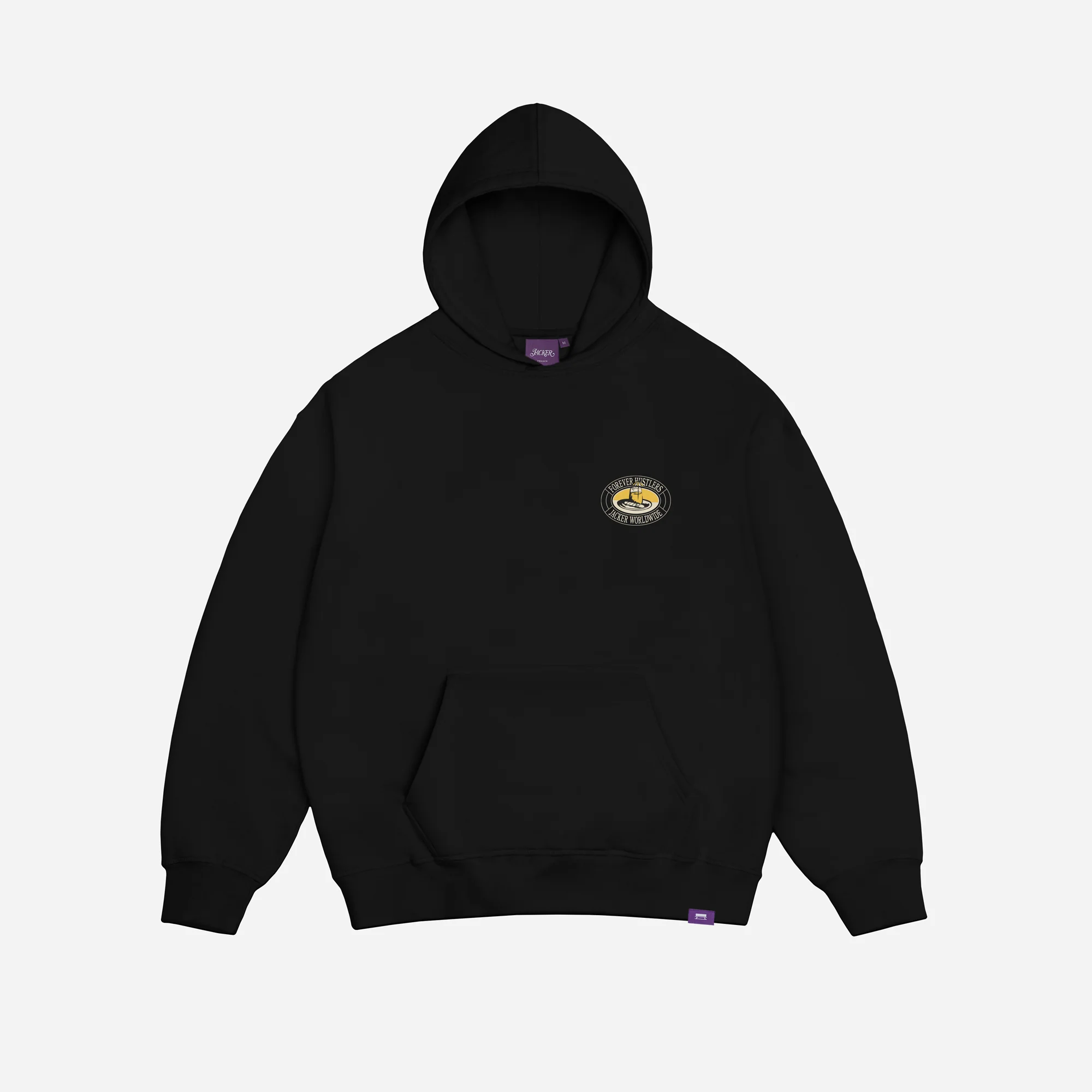 GOD FATHER HOODIE - BLACK - Image 4