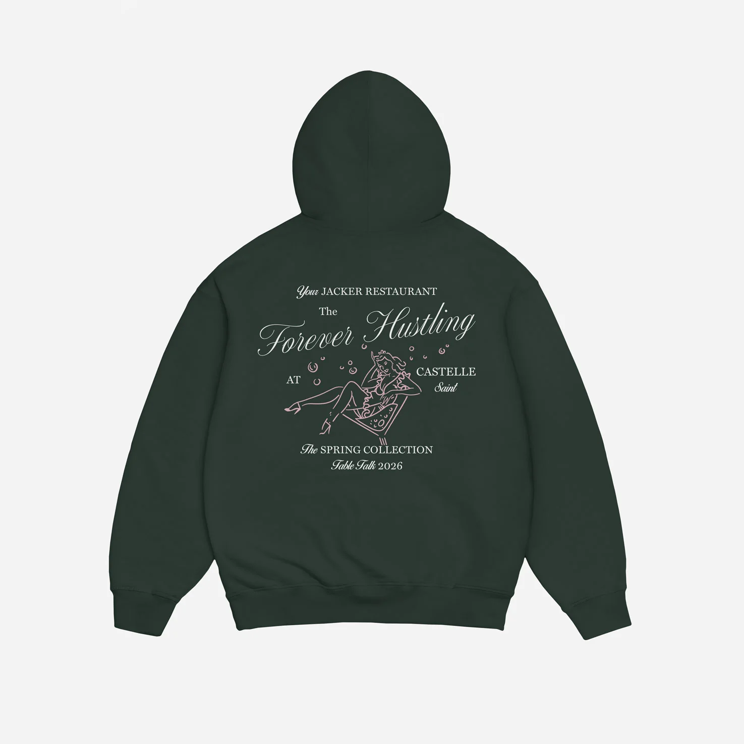 GRACE HOODIE - GREEN