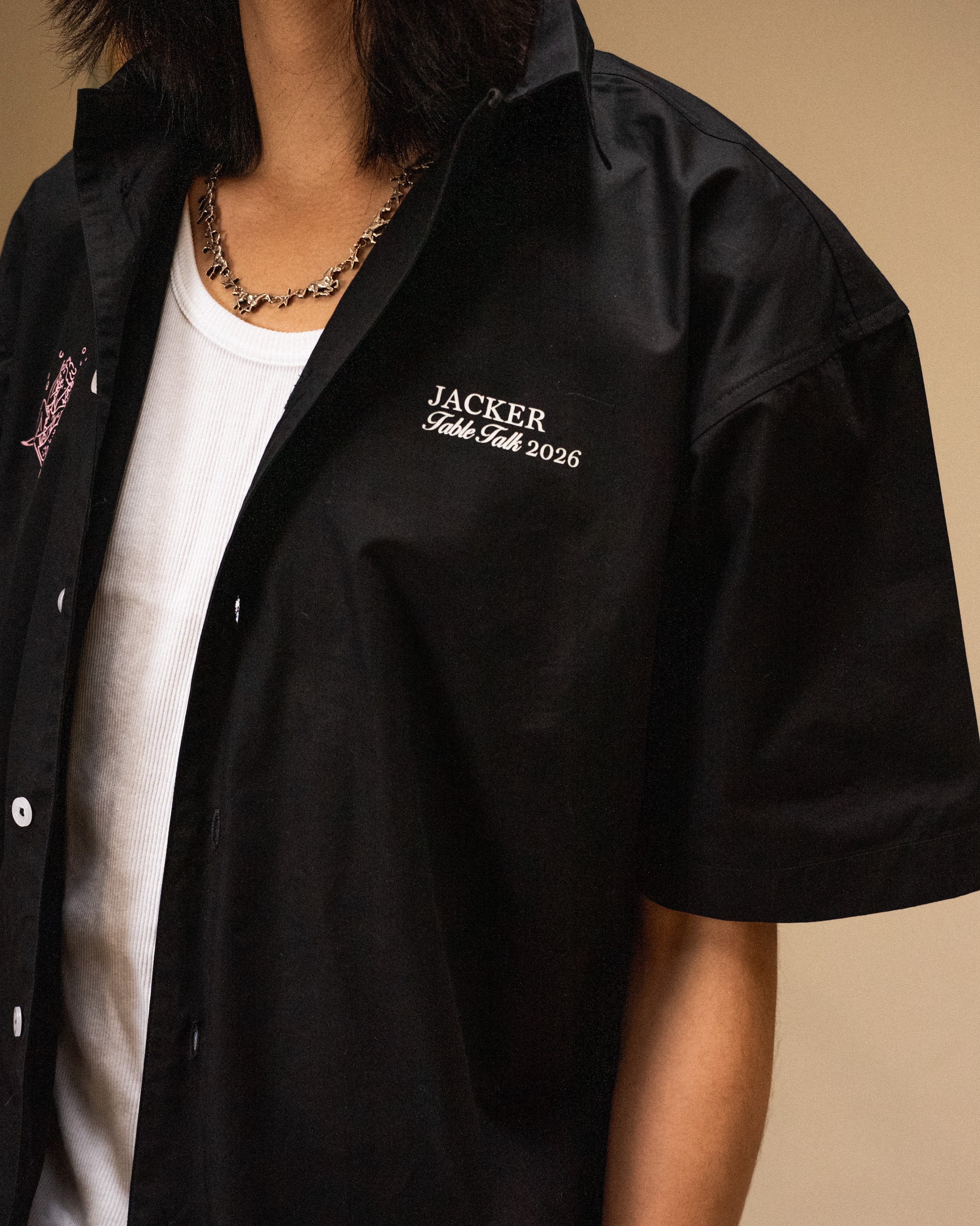 GRACE SHIRT - BLACK - Image 6