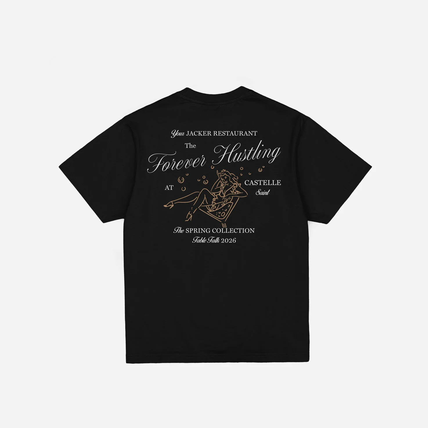 GRACE T-SHIRT - BLACK