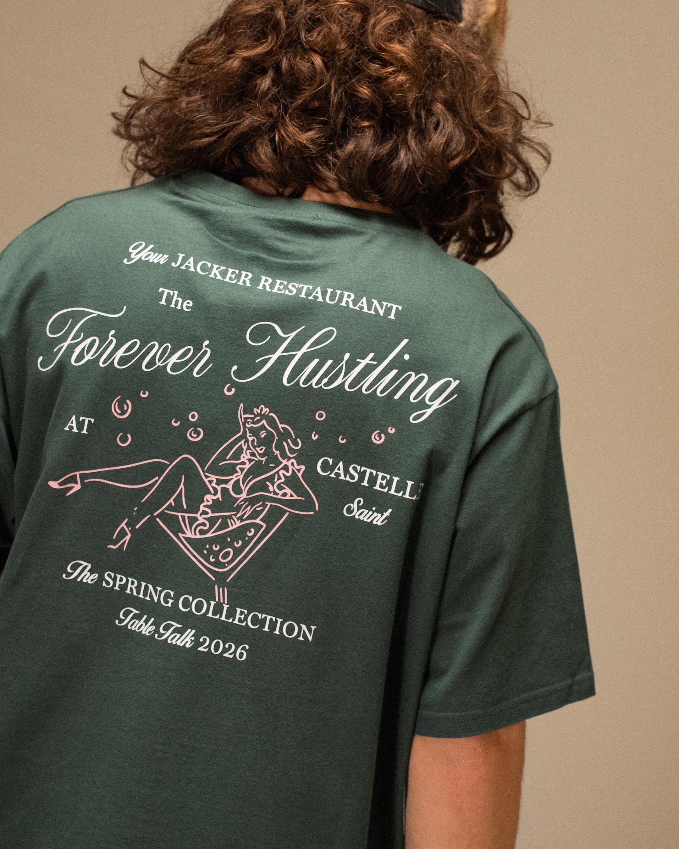 GRACE T-SHIRT - GREEN - Image 2