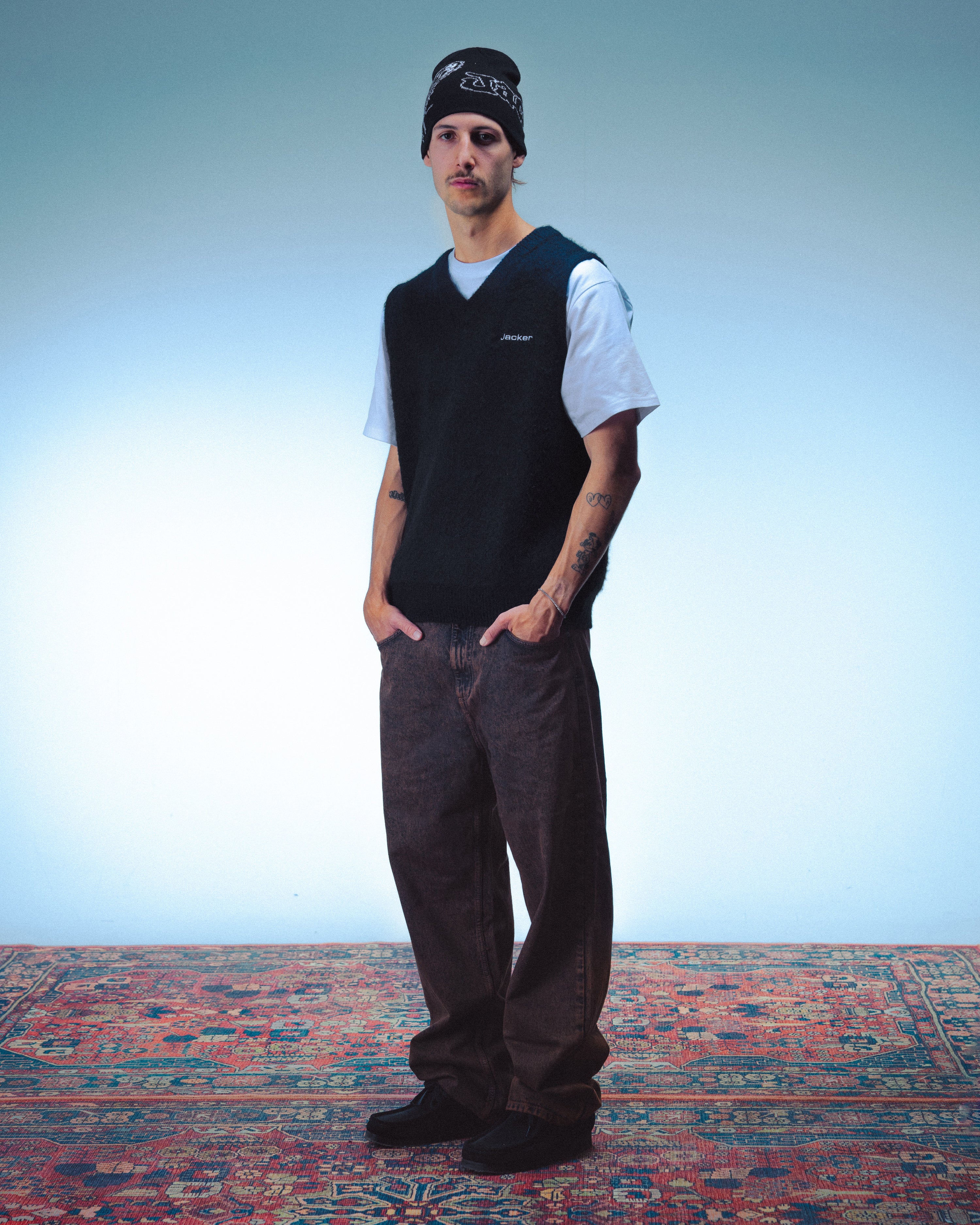 GRANPA SLEEVELESS - BLACK - Image 5