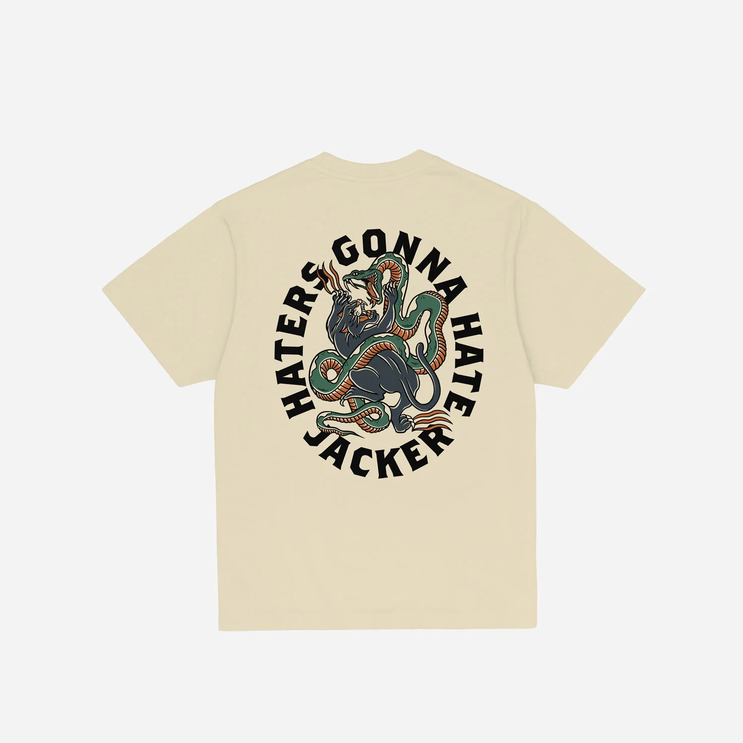 HATERS T-SHIRT - BEIGE