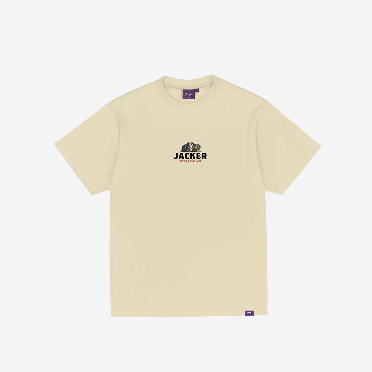 HATERS T-SHIRT - BEIGE - Image 3