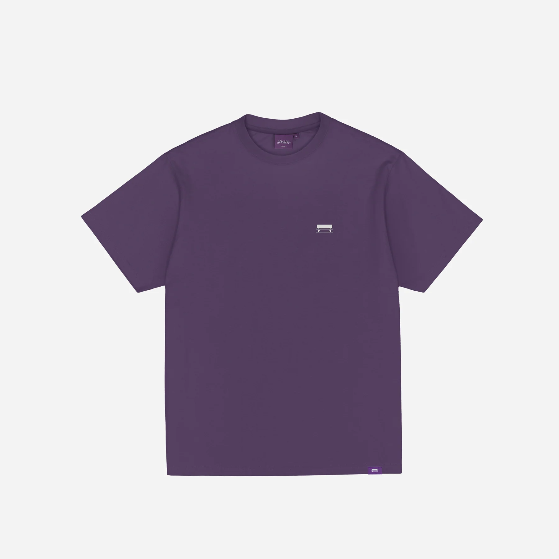 ID T-SHIRT - PURPLE & WHITE - Image 3