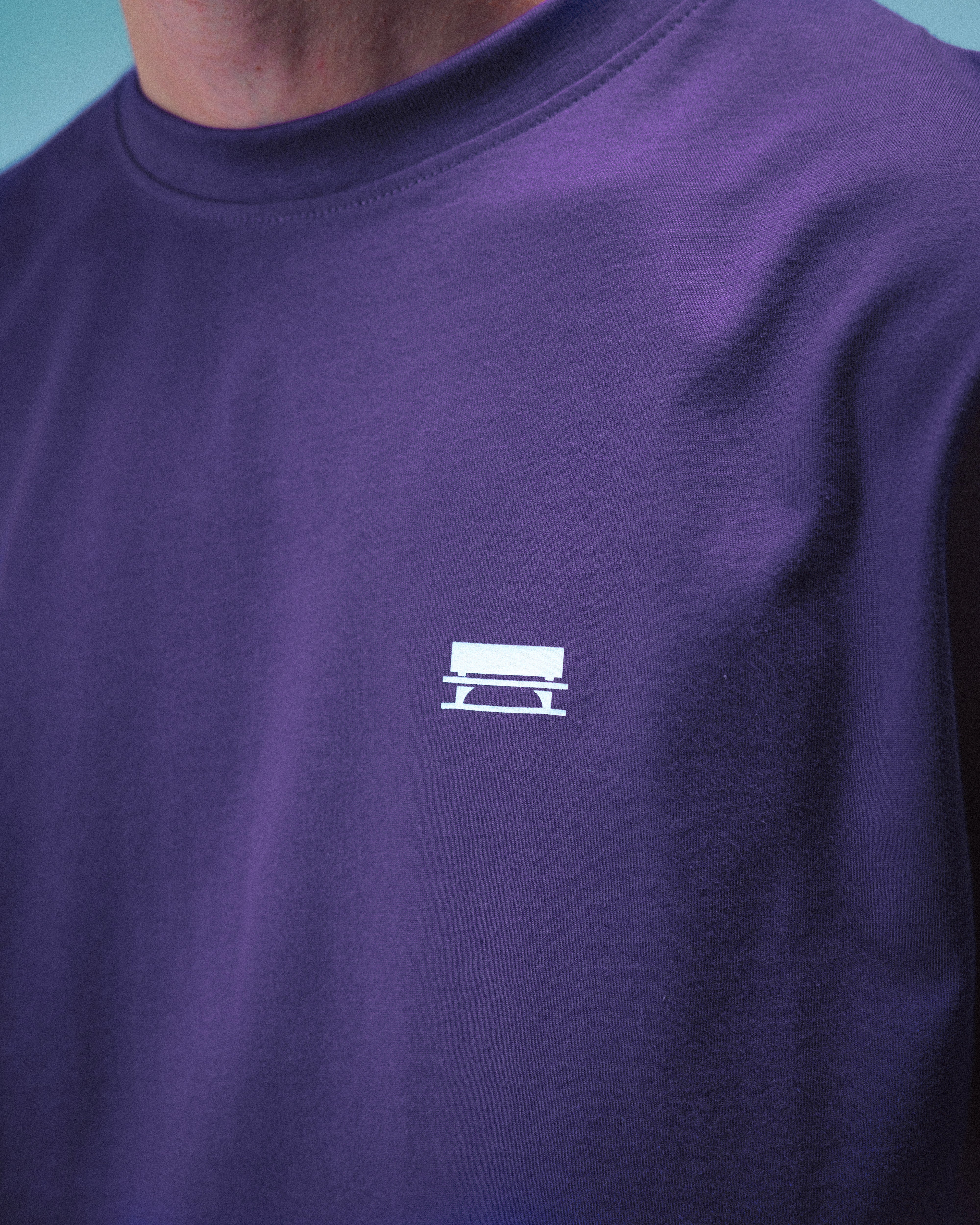 ID T-SHIRT - PURPLE & WHITE - Image 5