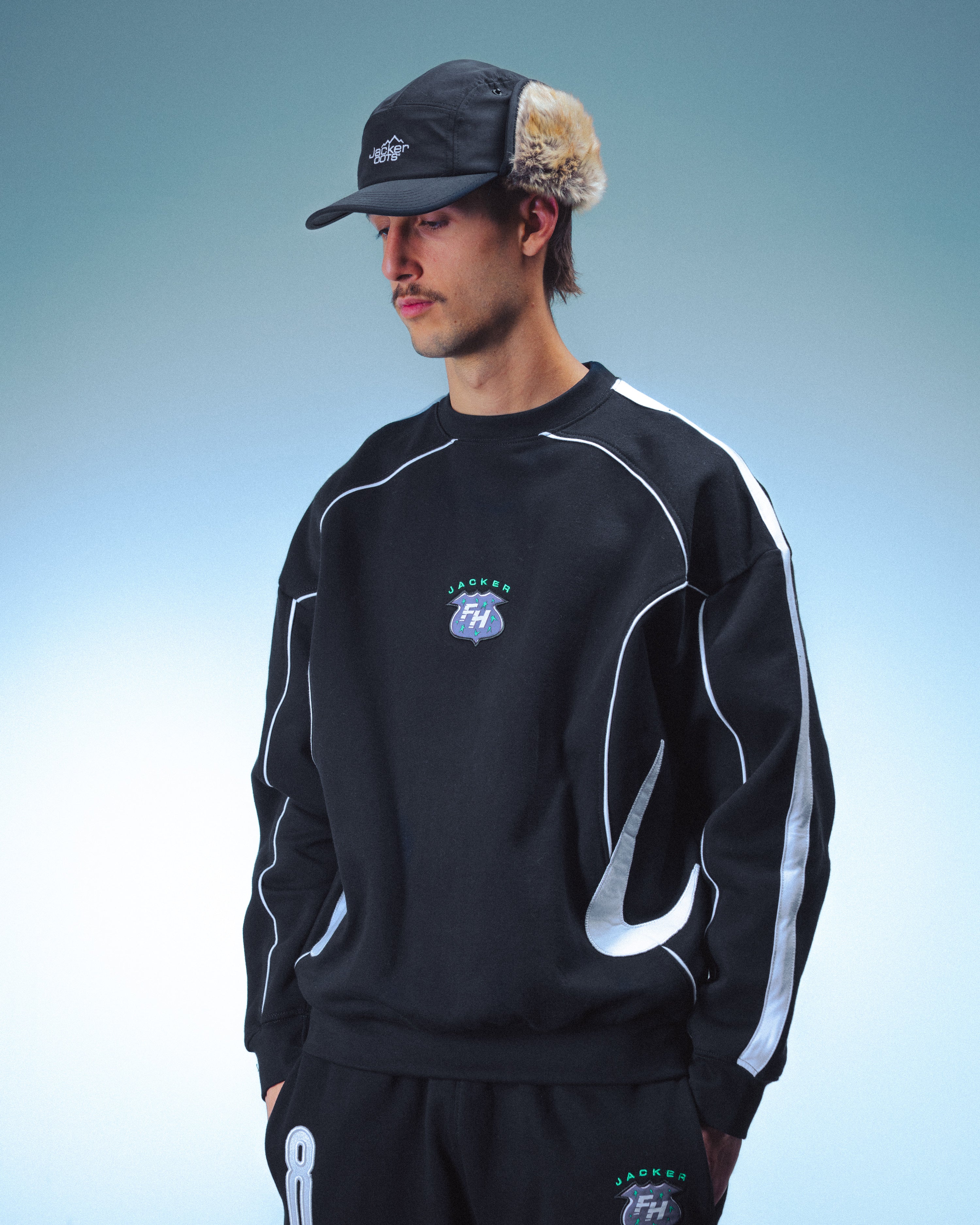 JANEIRO CREWNECK - NOIR - Image 2