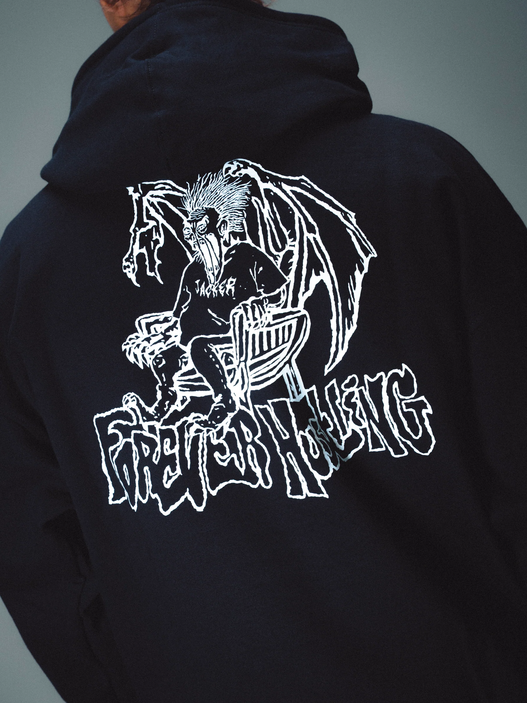 KAREN HOODIE - BLACK - Image 6
