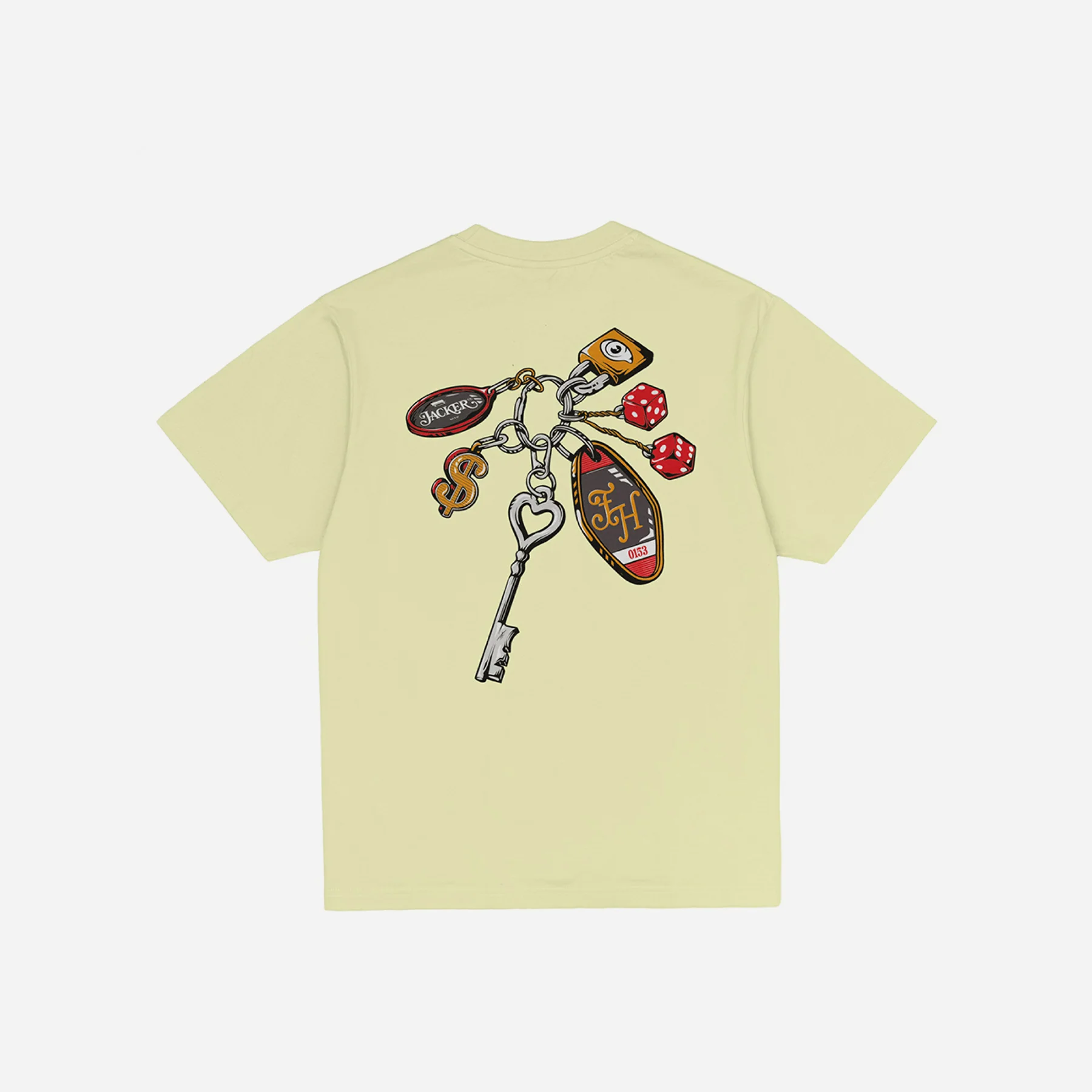 KEYCHAIN T-SHIRT - GREEN - Image 2