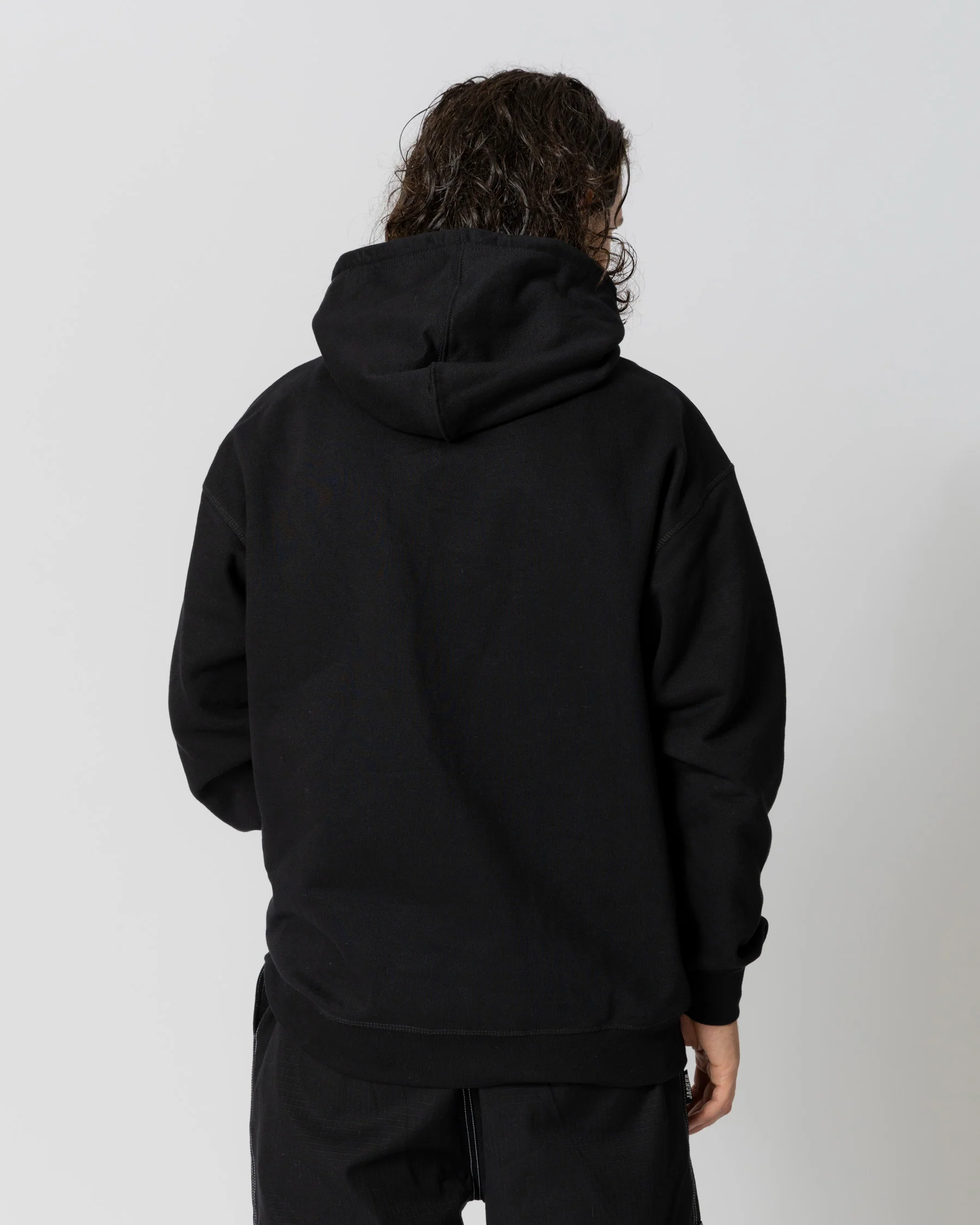 LOBSTER SERVICE HOODIE - BLACK - Image 4