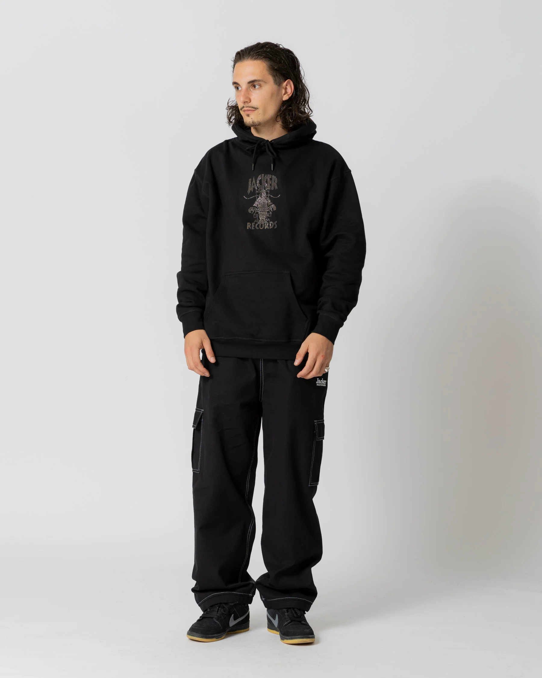 LOBSTER SERVICE HOODIE - BLACK - Image 5