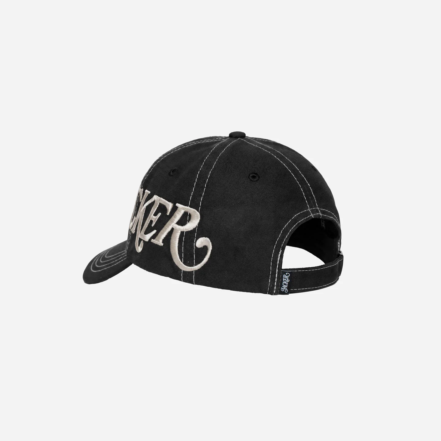 LOGO SIDE CAP BLACK - Image 5
