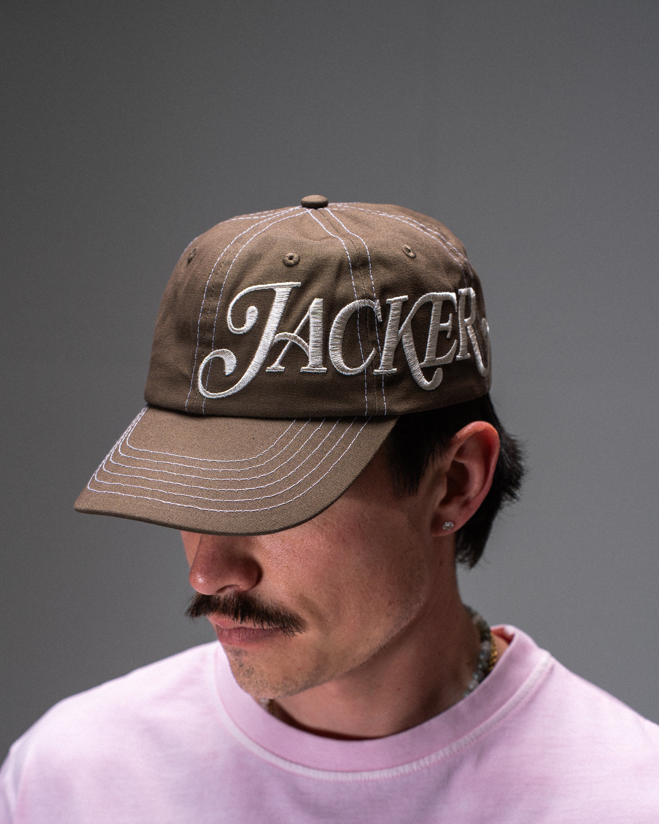 LOGO SIDE CAP BROWN - Image 2