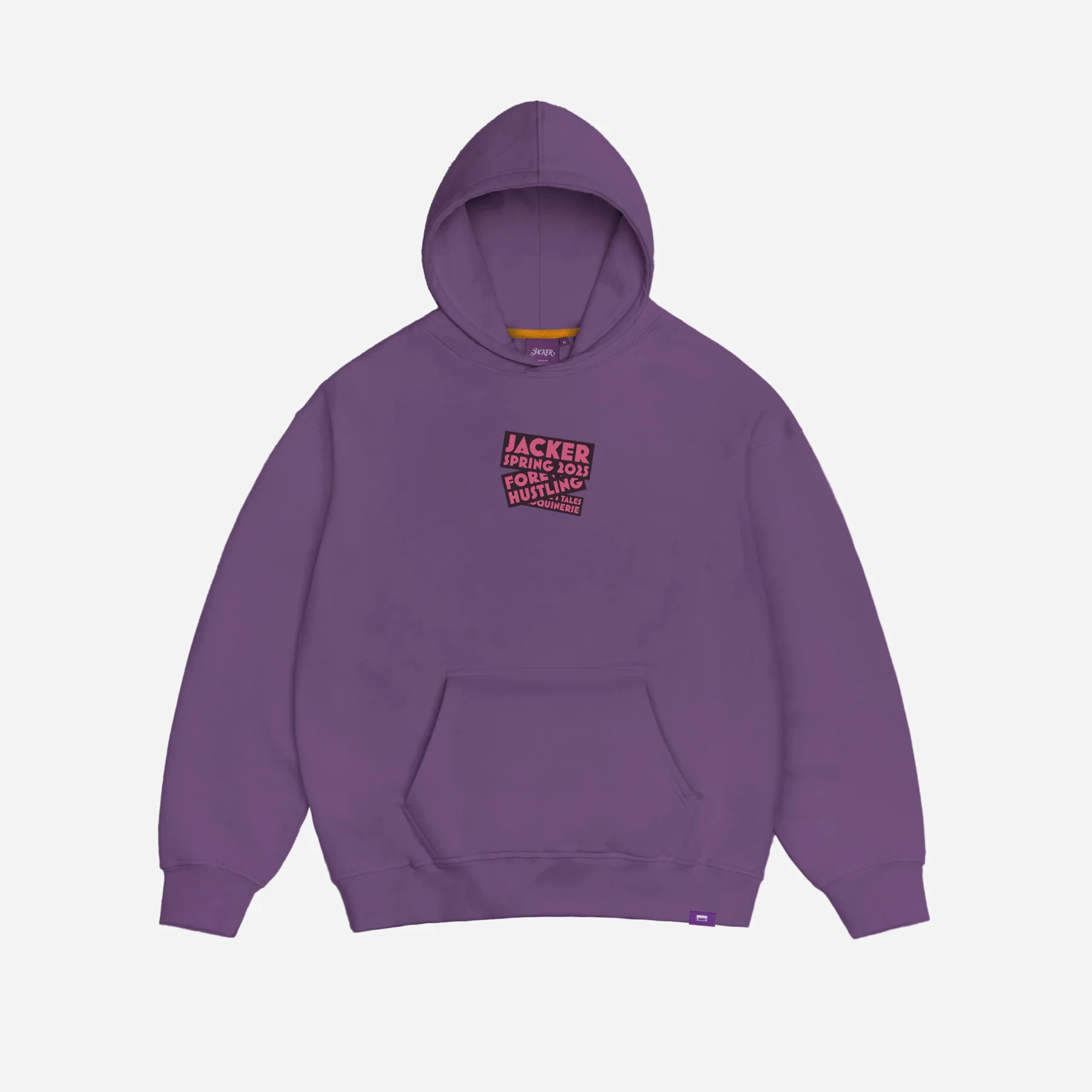 MAROQUIN BAG HOODIE - PURPLE - Image 3
