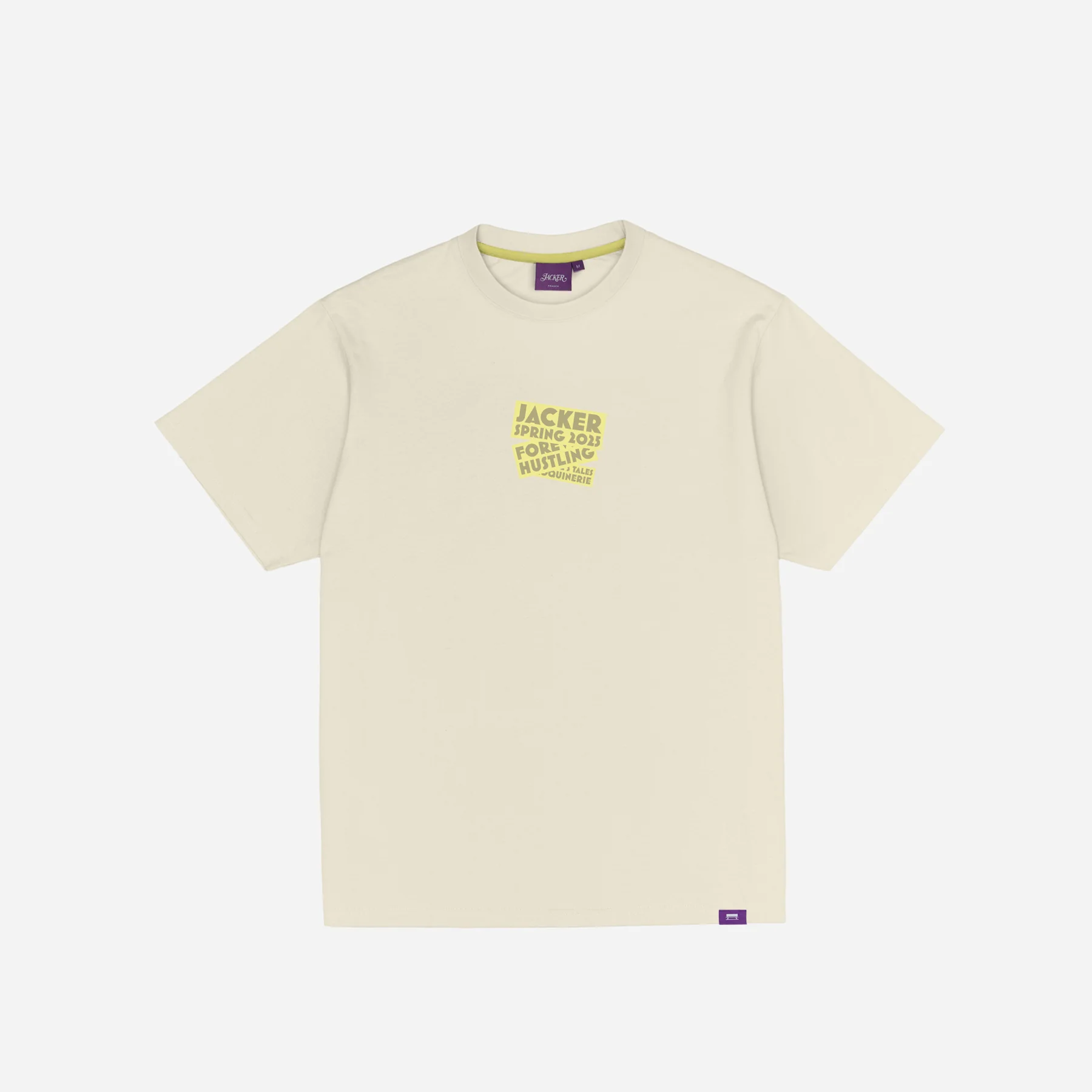 MAROQUIN BAG T-SHIRT - BEIGE - Image 3