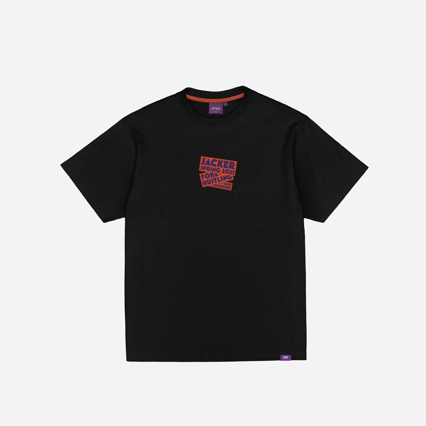 MAROQUIN BAG T-SHIRT - BLACK - Image 3