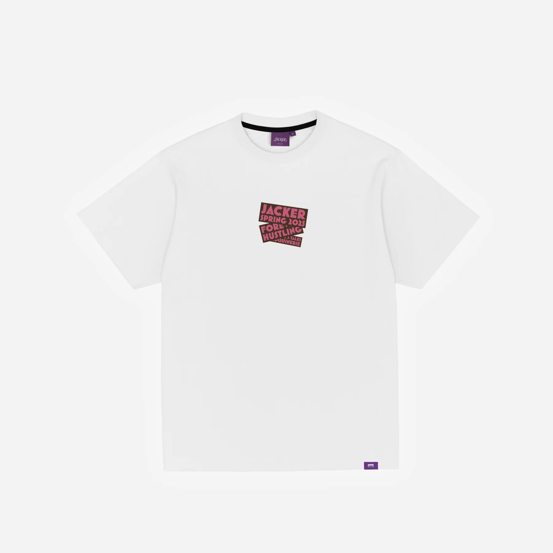 MAROQUIN BAG T-SHIRT - WHITE - Image 3