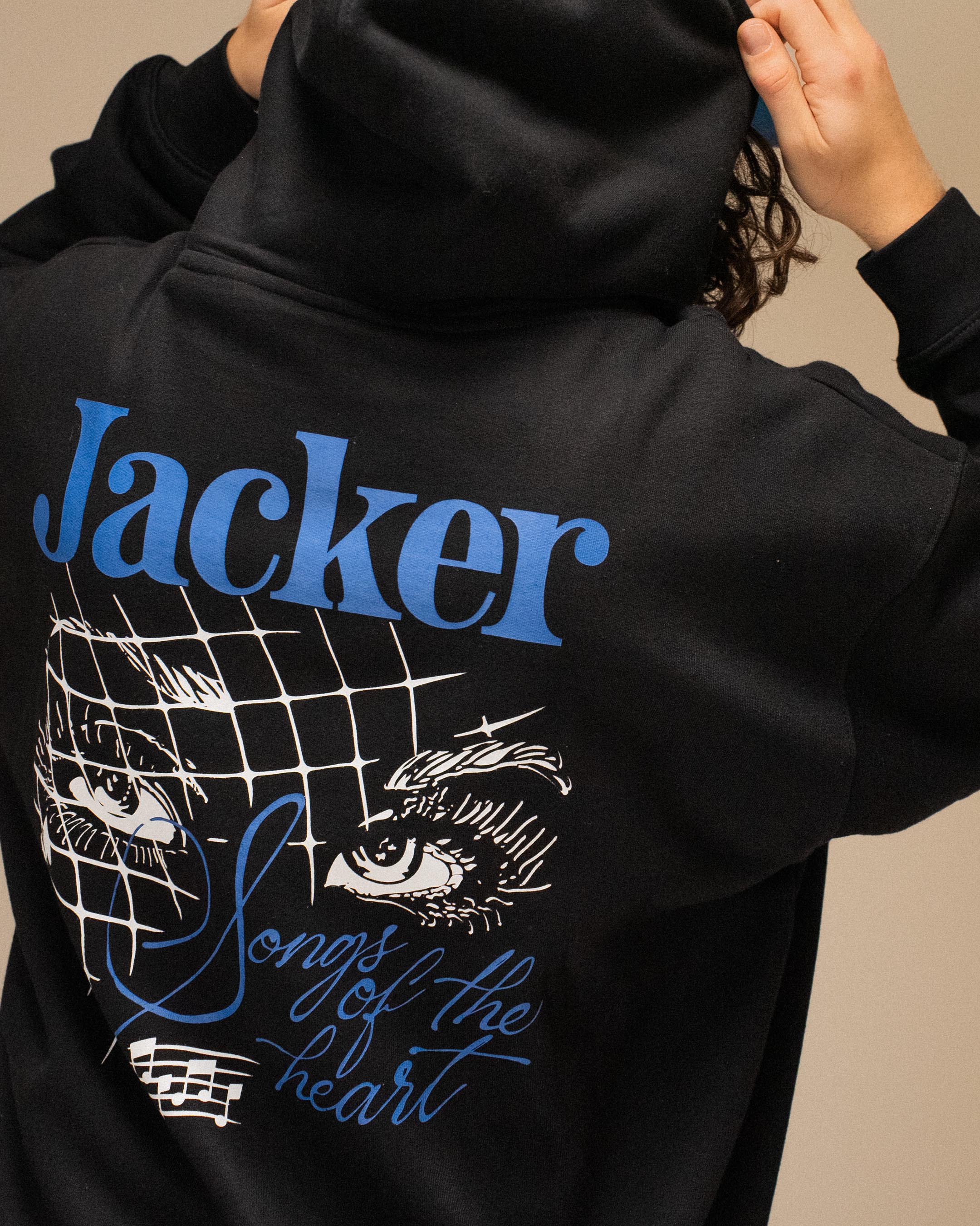 MIGHTY BLUE HOODIE - BLACK - Image 5
