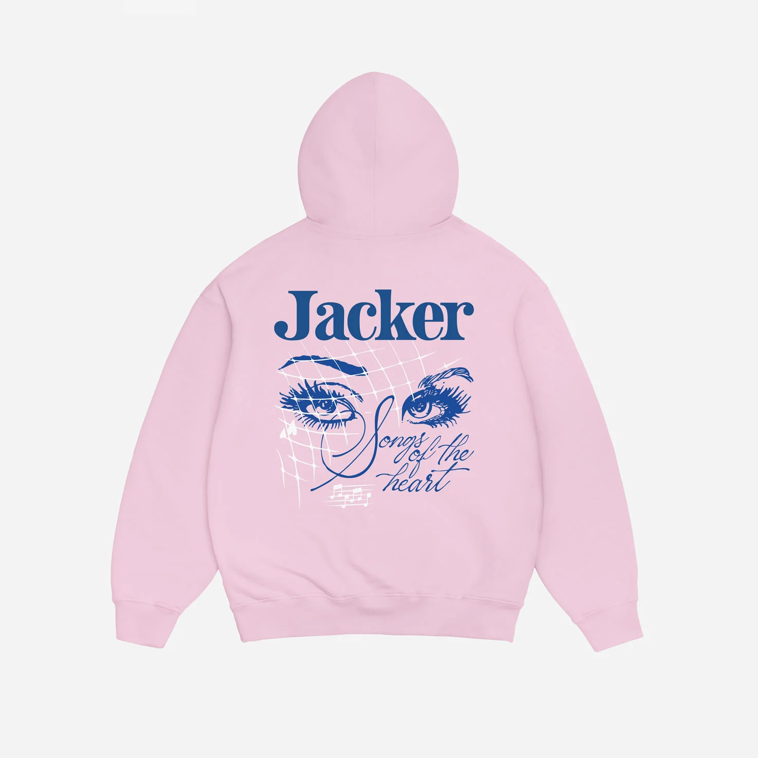 MIGHTY BLUE HOODIE - PINK