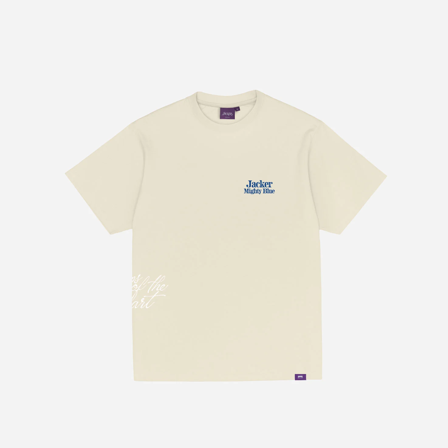 MIGHTY BLUE T-SHIRT - BEIGE - Image 3