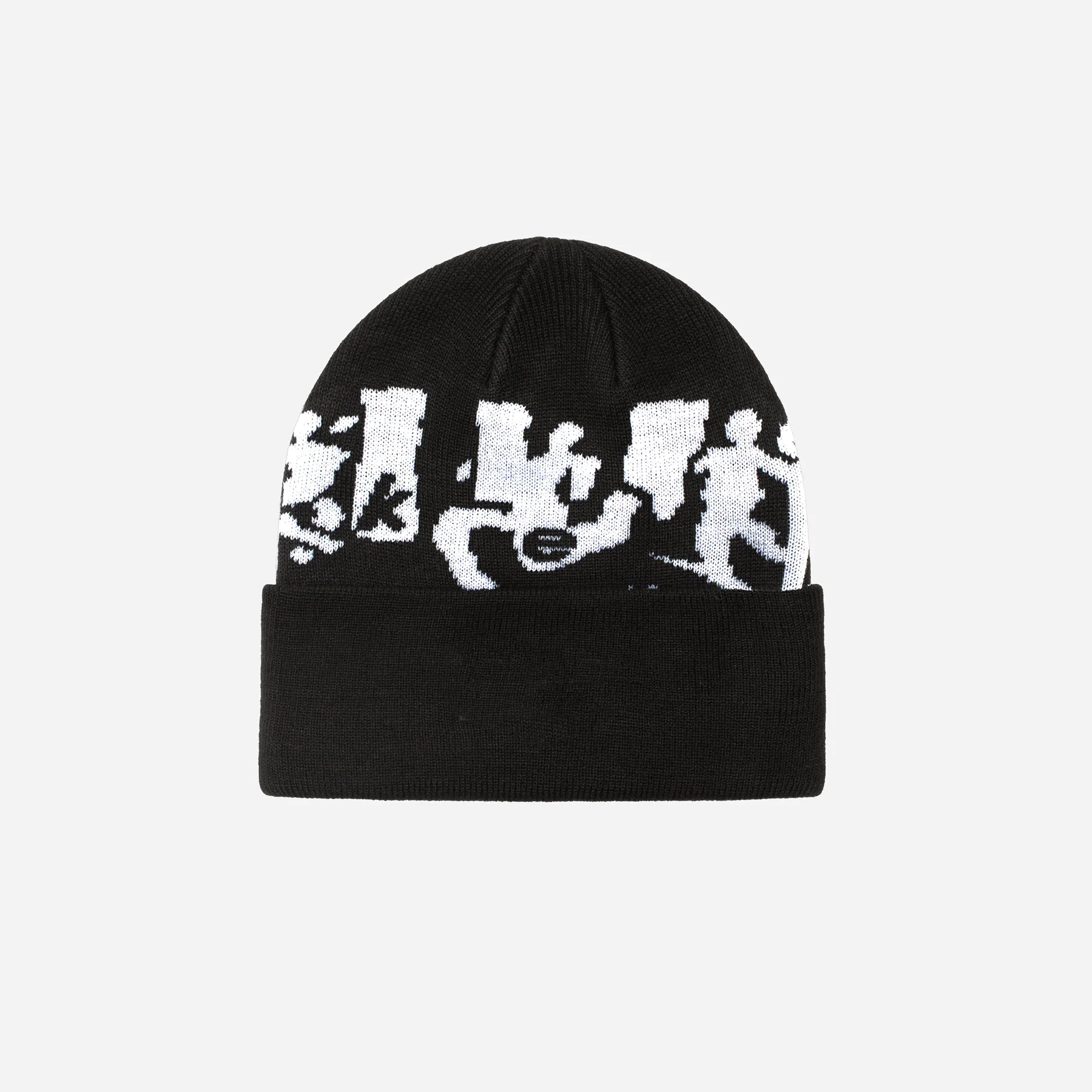 MIRROR MAZE BEANIE - BLACK - Image 3