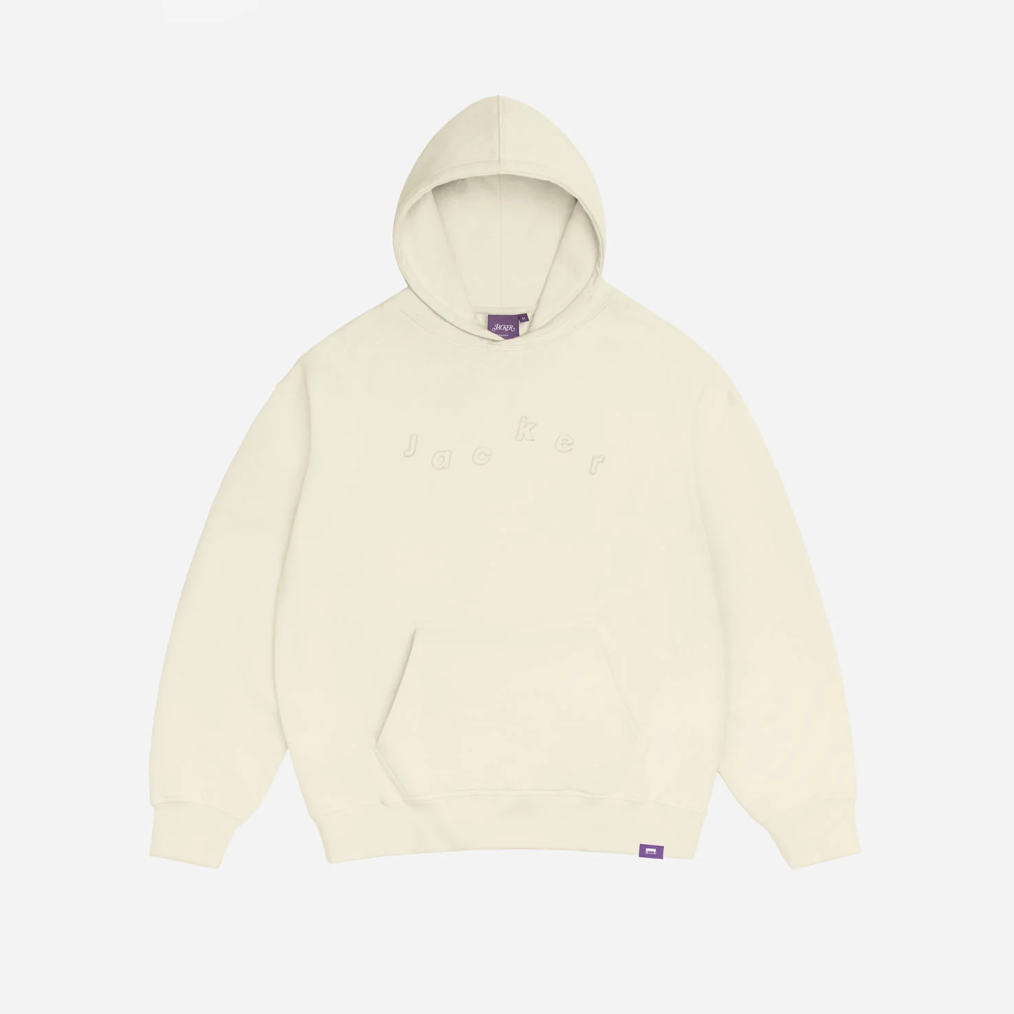 MIRROR MAZE HOODIE - BEIGE - Image 3