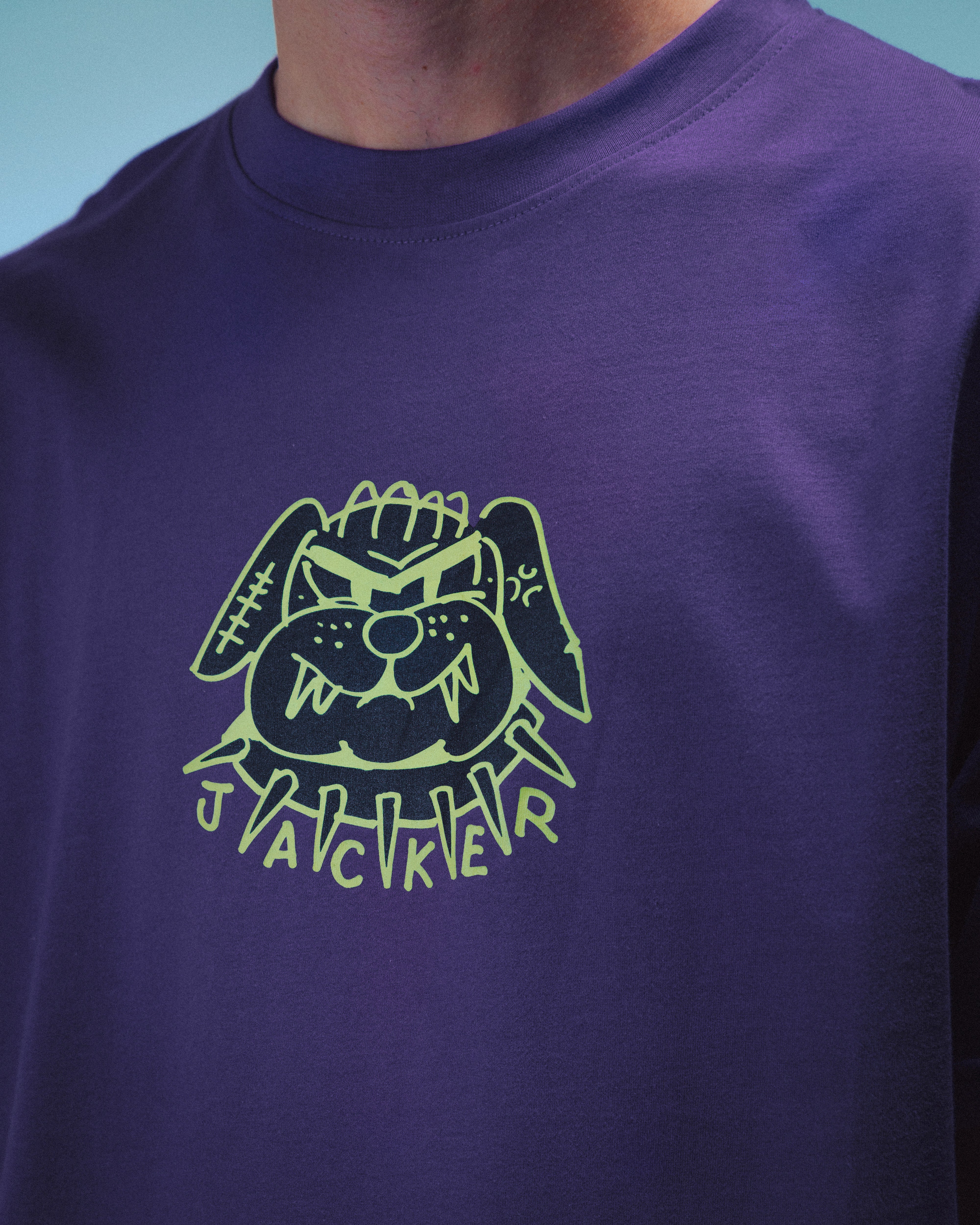 MR BOLOGNAISE T-SHIRT - PURPLE - Image 4