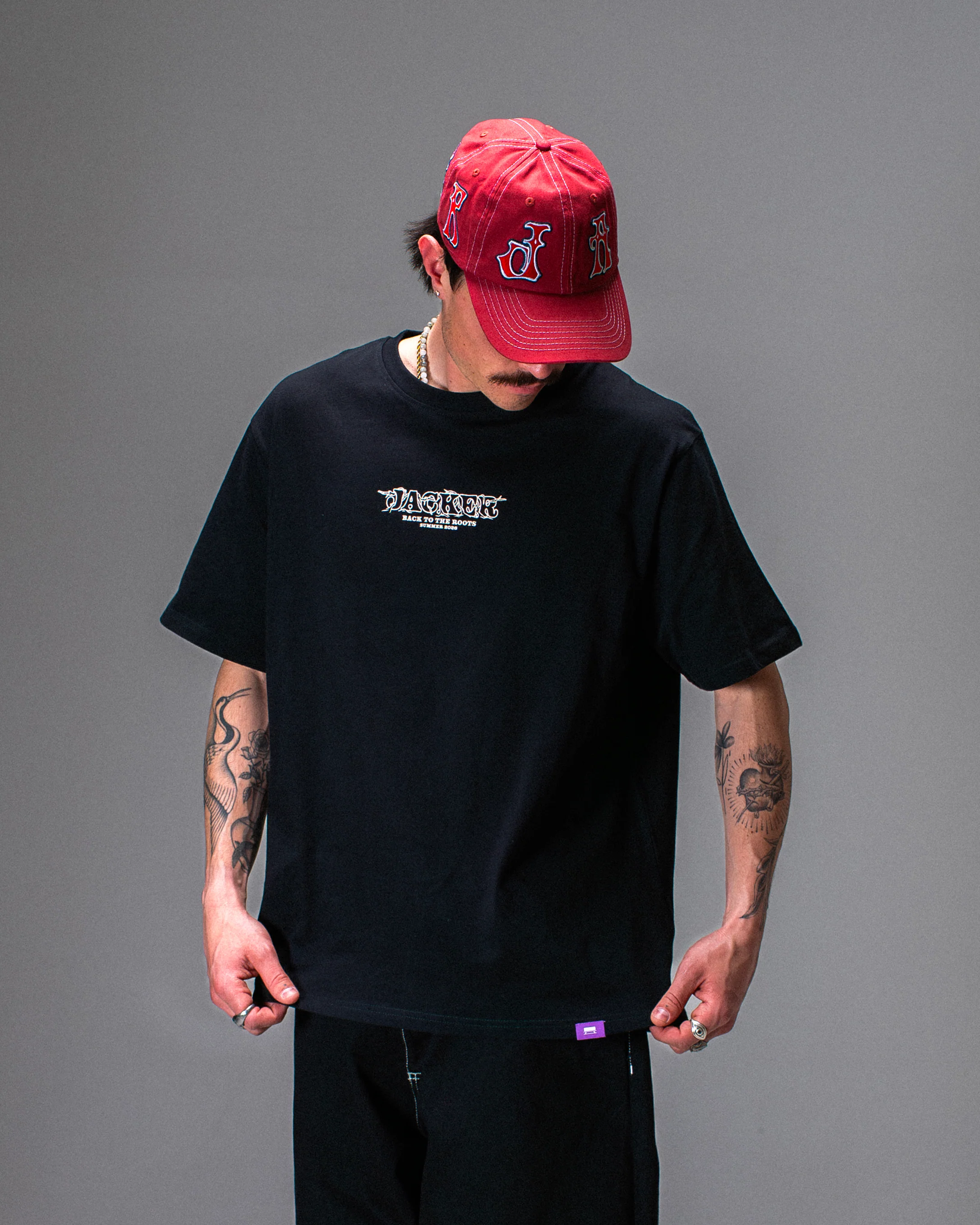 NO SIGNAL T-SHIRT BLACK - Image 4