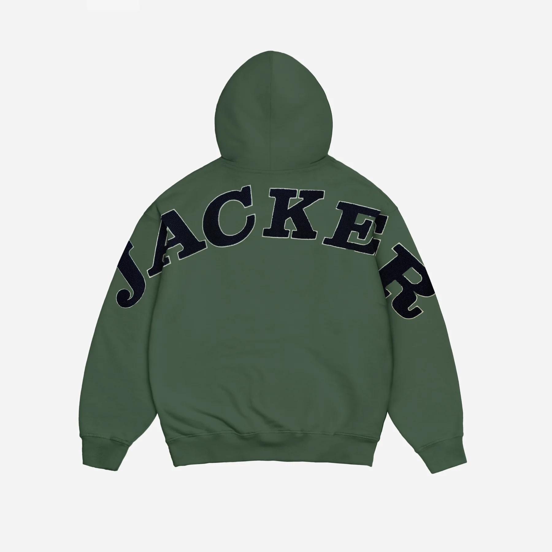 NOTORIOUS HOODIE ZIP - GREEN