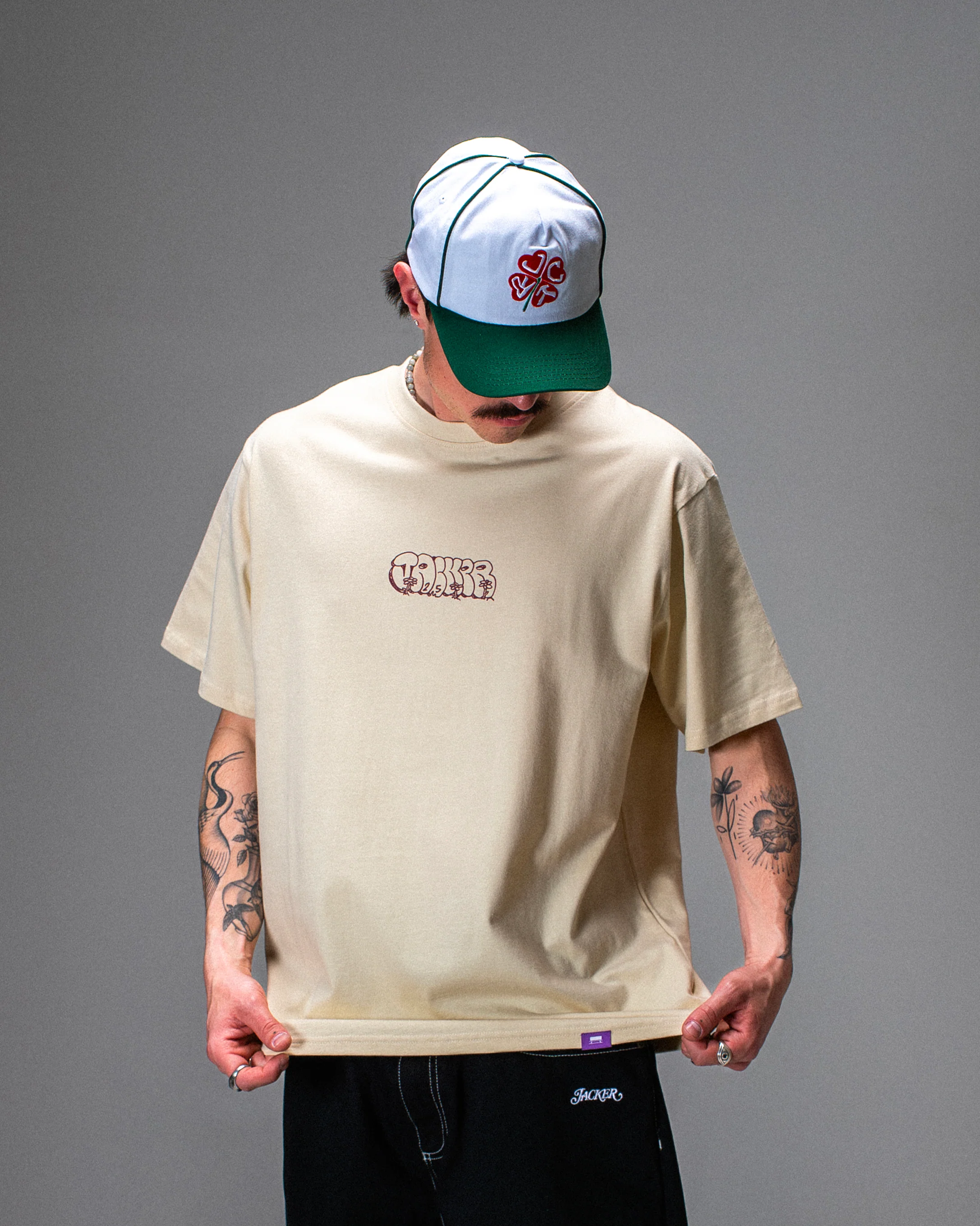 OLLIE T-SHIRT BEIGE - Image 4