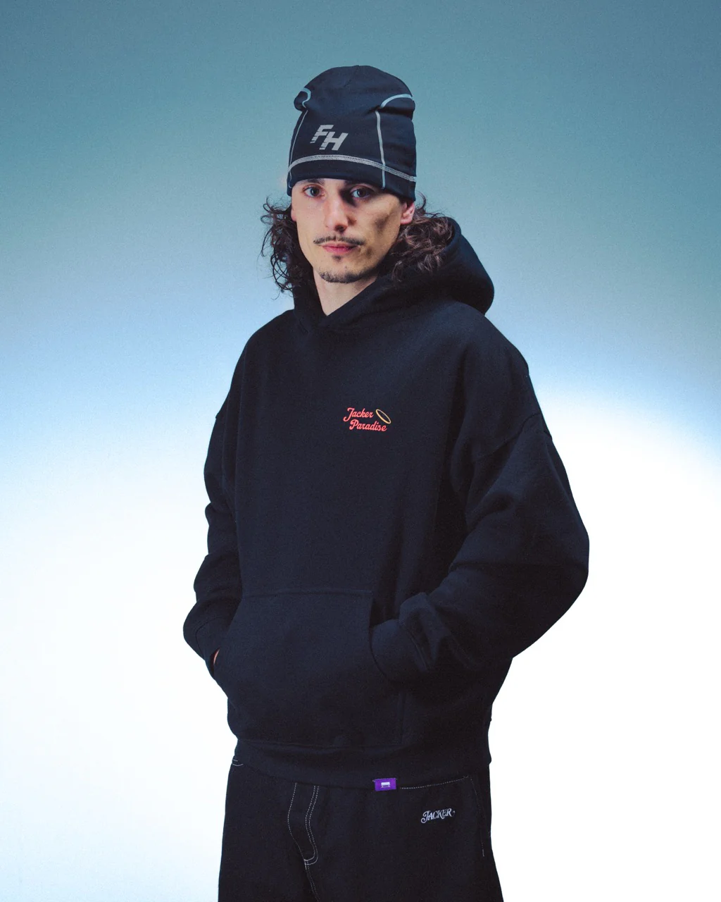 PARADISE HOODIE - BLACK - Image 4