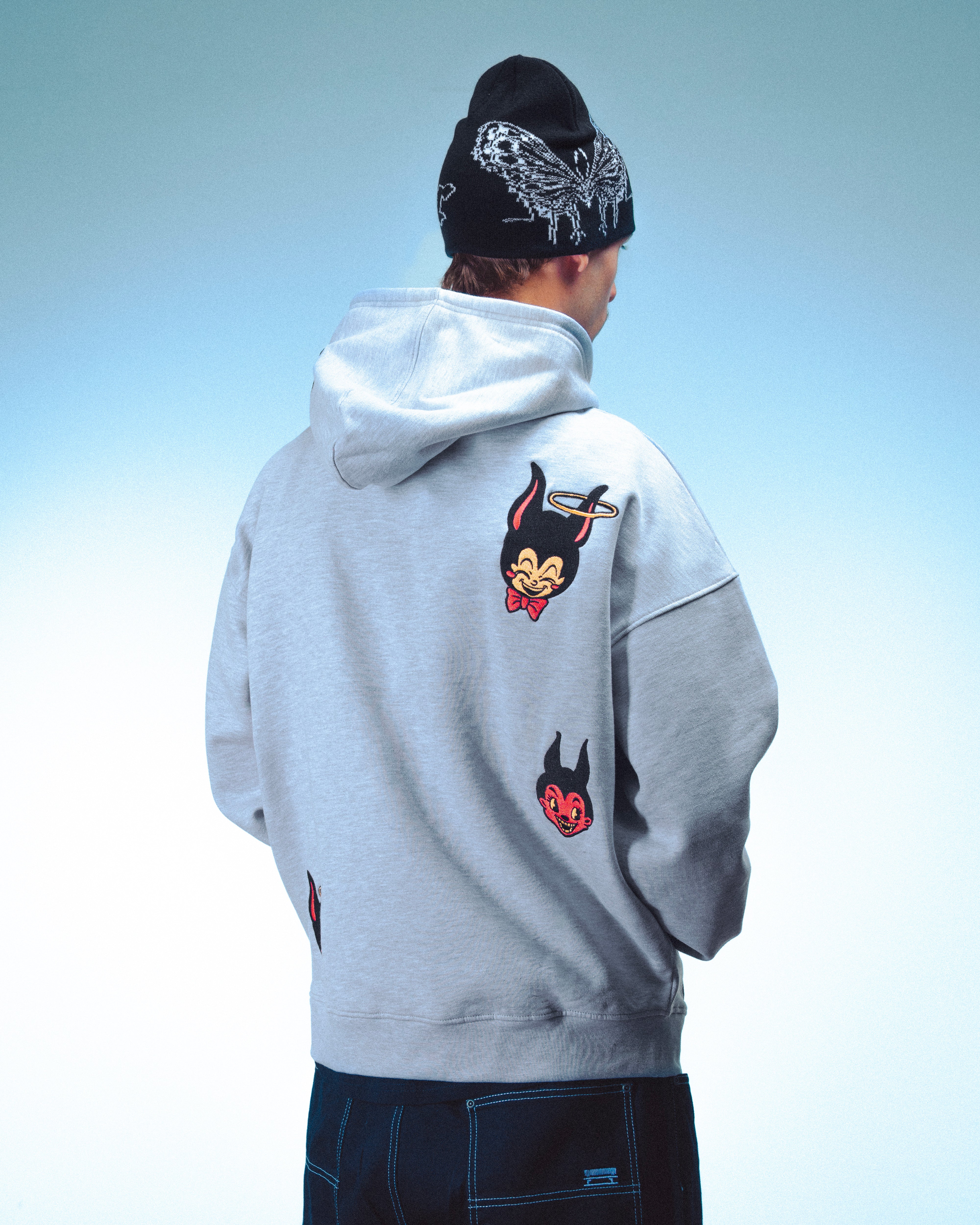 PARADISE HOODIE - HEATHER GREY - Image 4