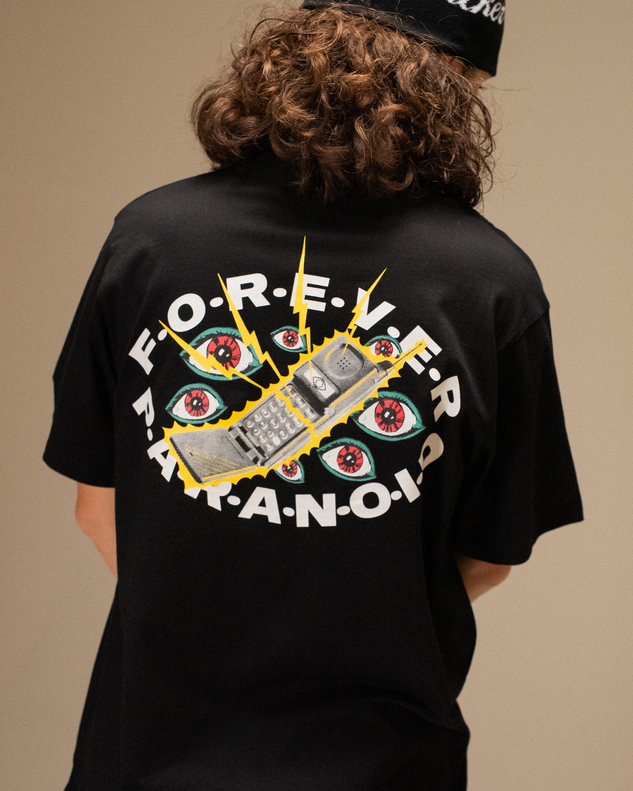 PARANOID T-SHIRT - BLACK - Image 2
