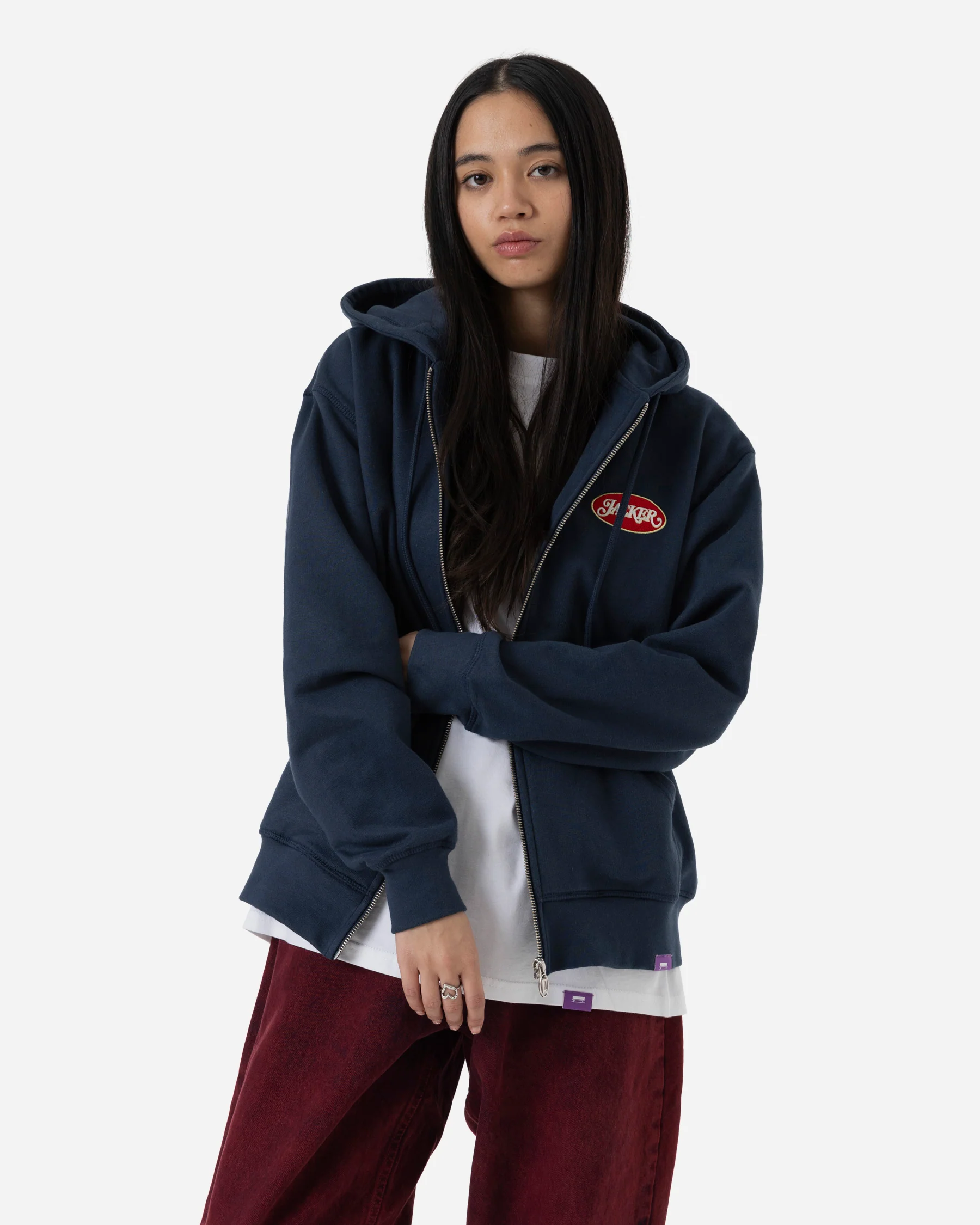 PESTOROSSO ZIPPED JACKET - NAVY - Image 6