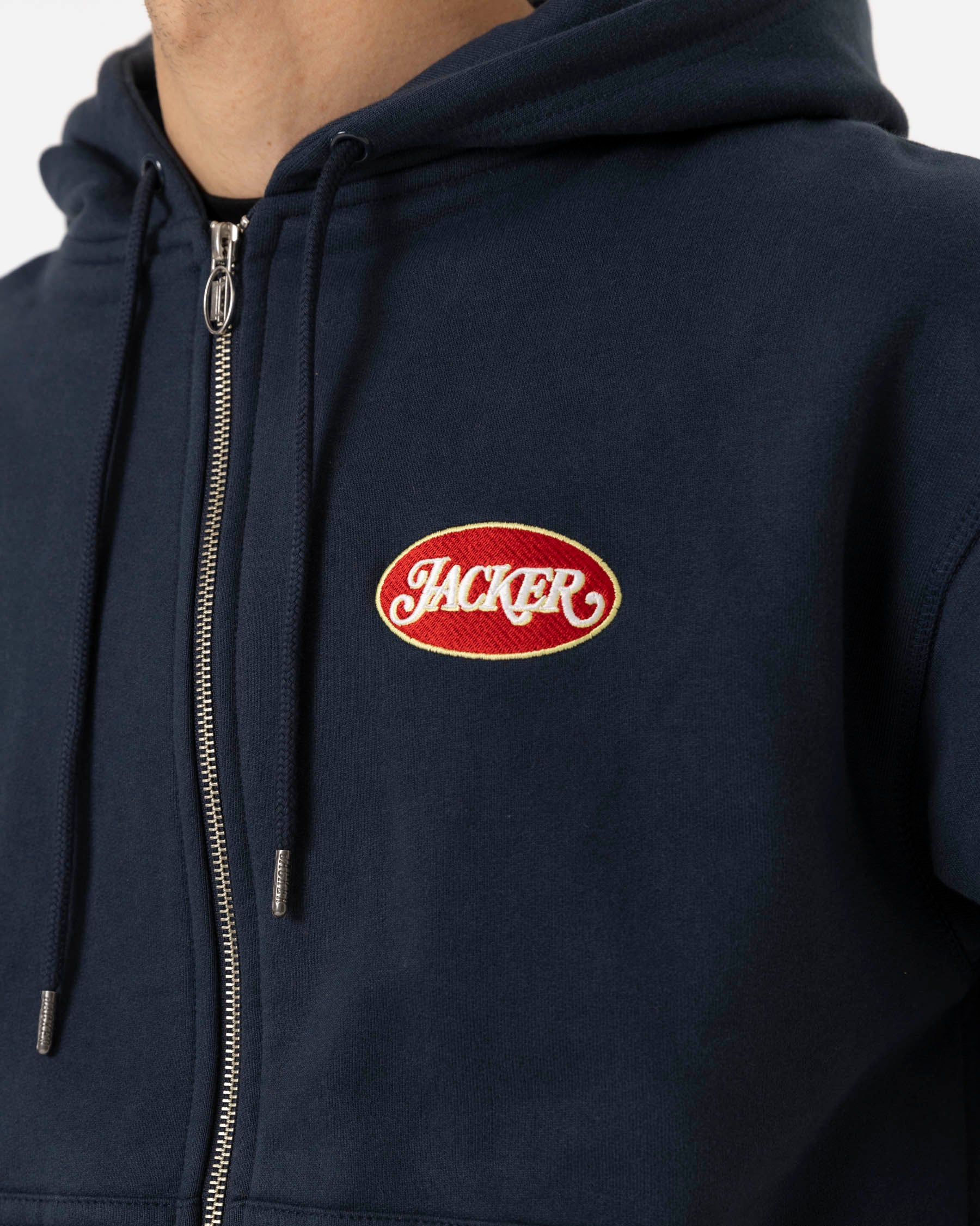 PESTOROSSO ZIPPED JACKET - NAVY - Image 7