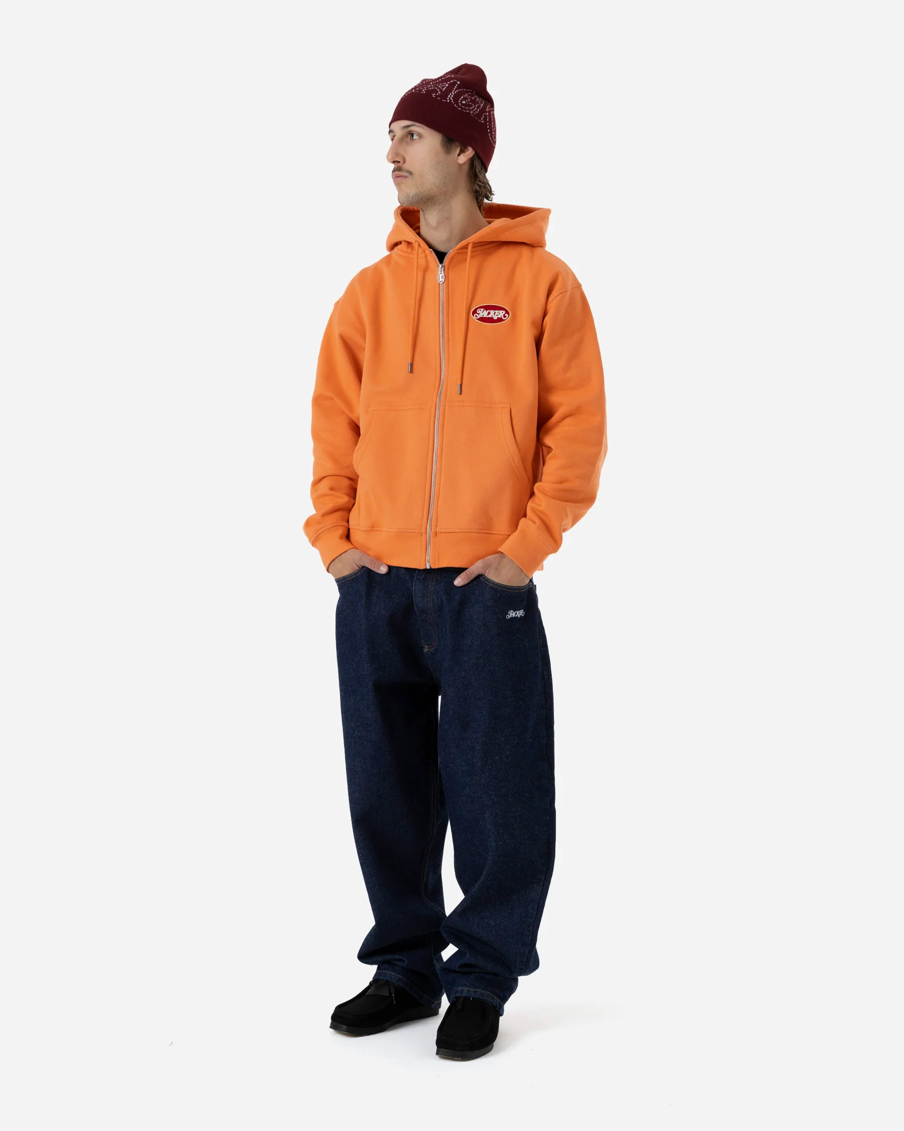 PESTOROSSO ZIPPED JACKET - ORANGE - Image 5