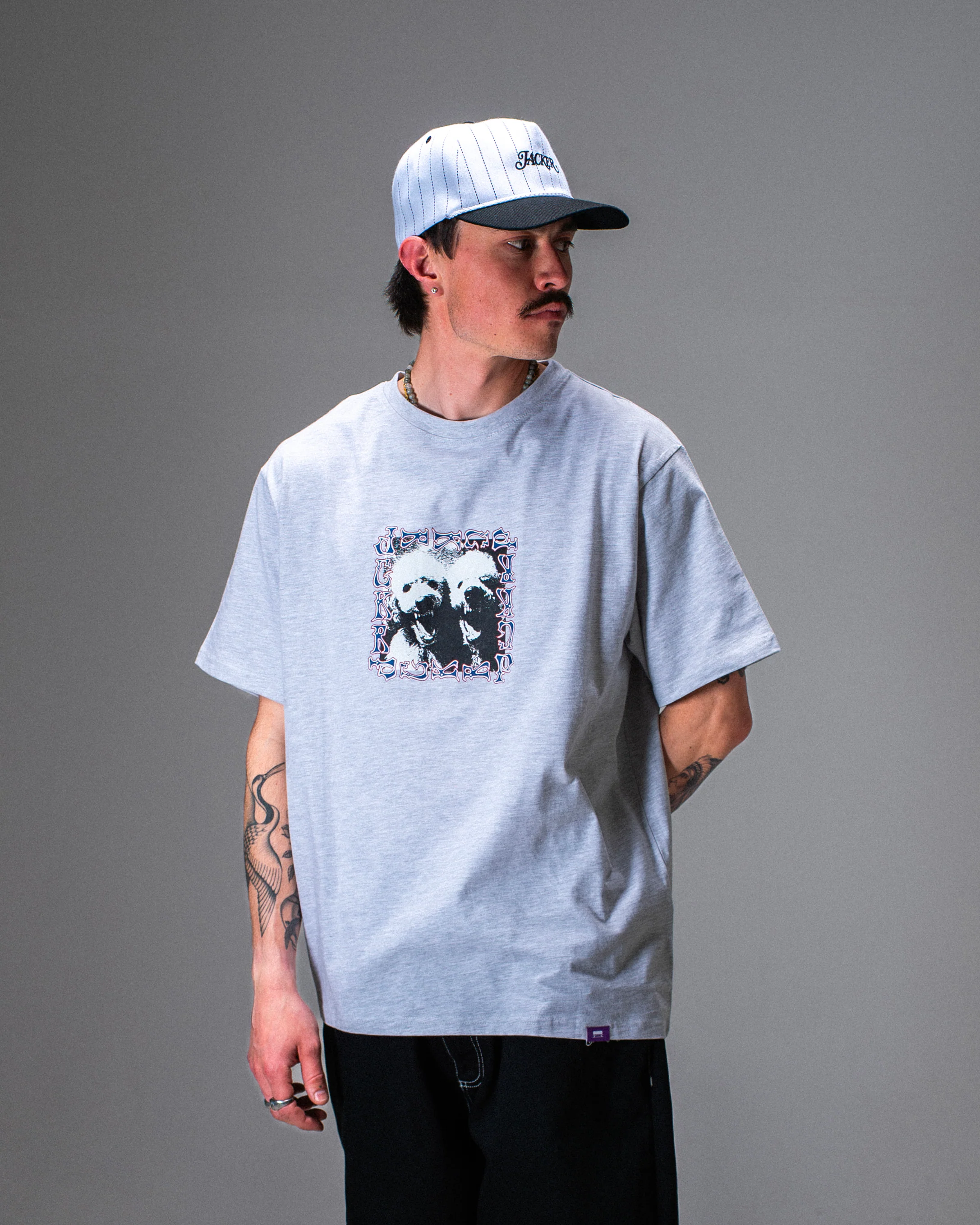 POODLE PALS T-SHIRT GREY - Image 2
