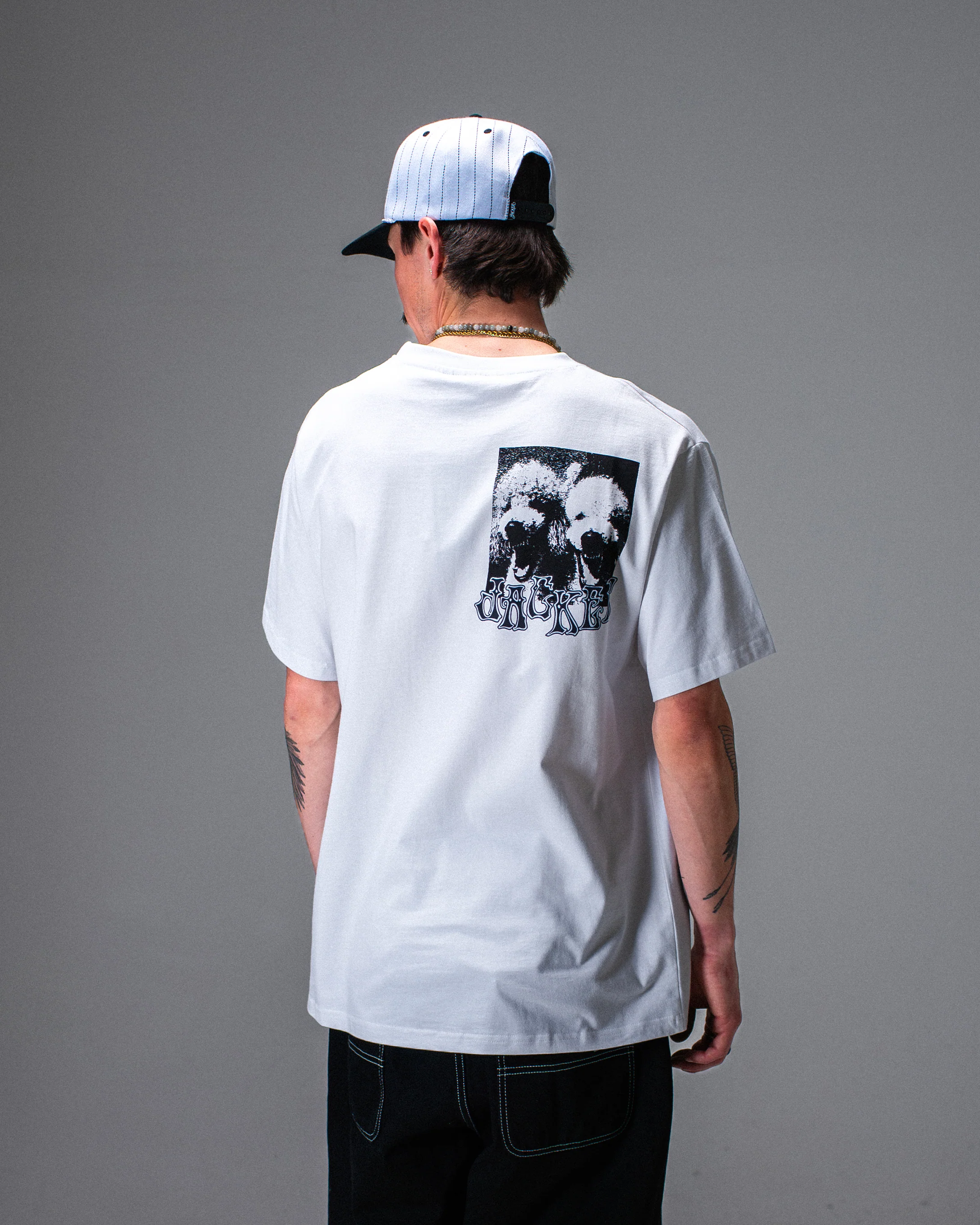 POODLE PALS T-SHIRT WHITE - Image 4
