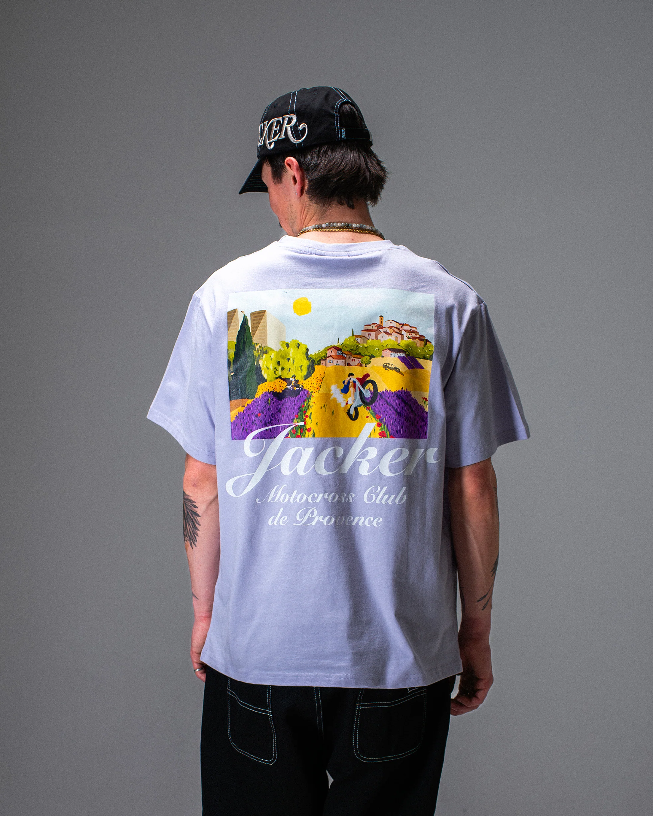 PROVENCE T-SHIRT PURPLE - Image 2