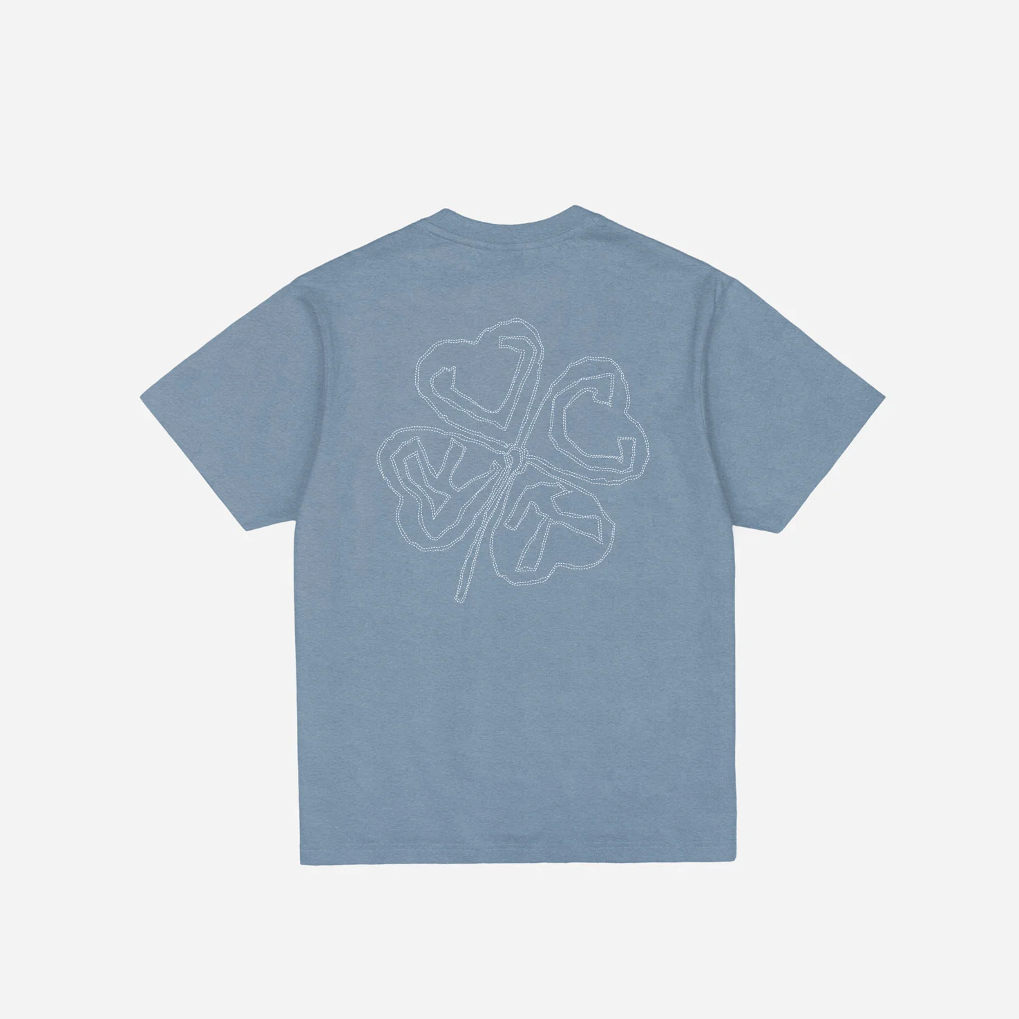RED CLOVER T-SHIRT BLUE