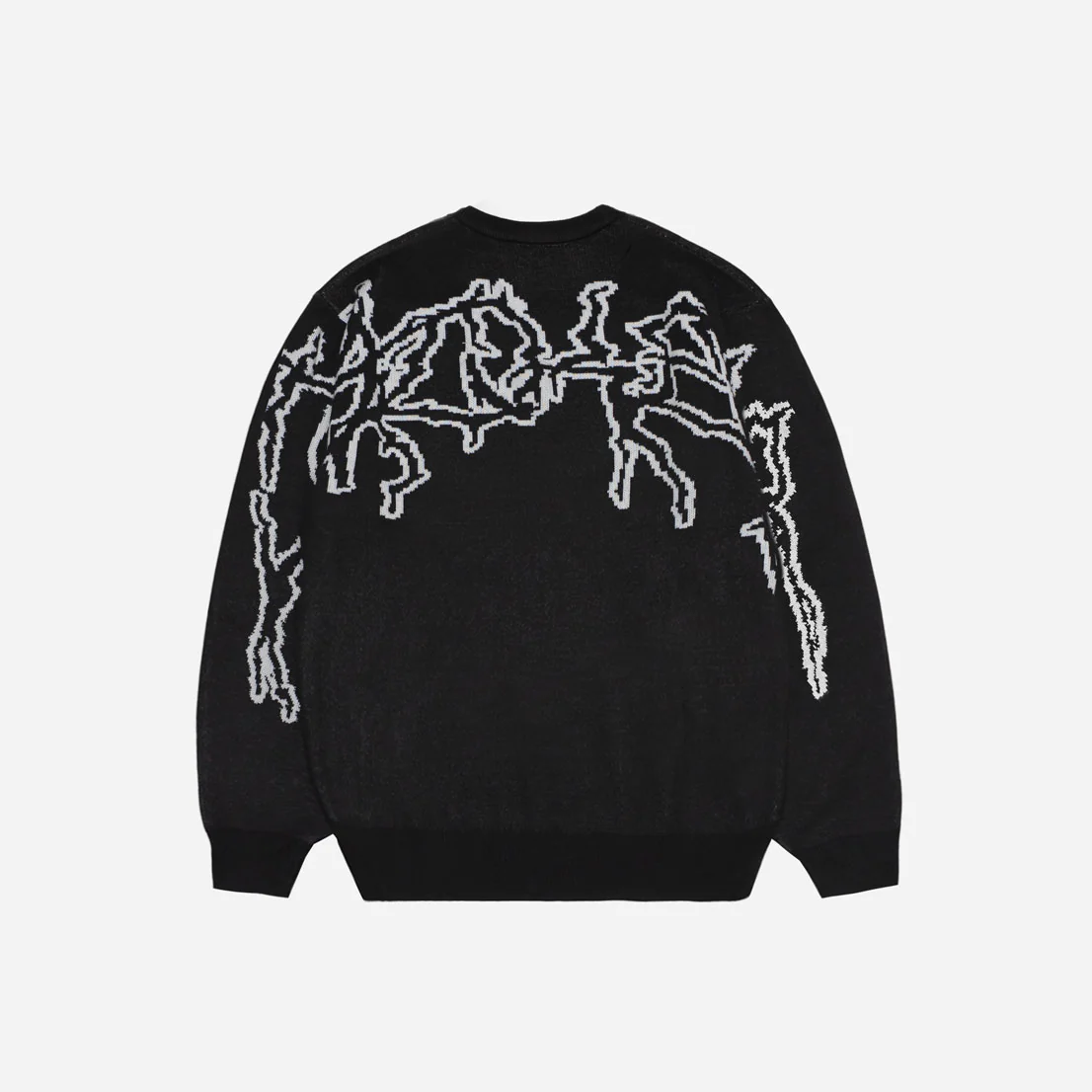 SKELETON SWEATER - BLACK