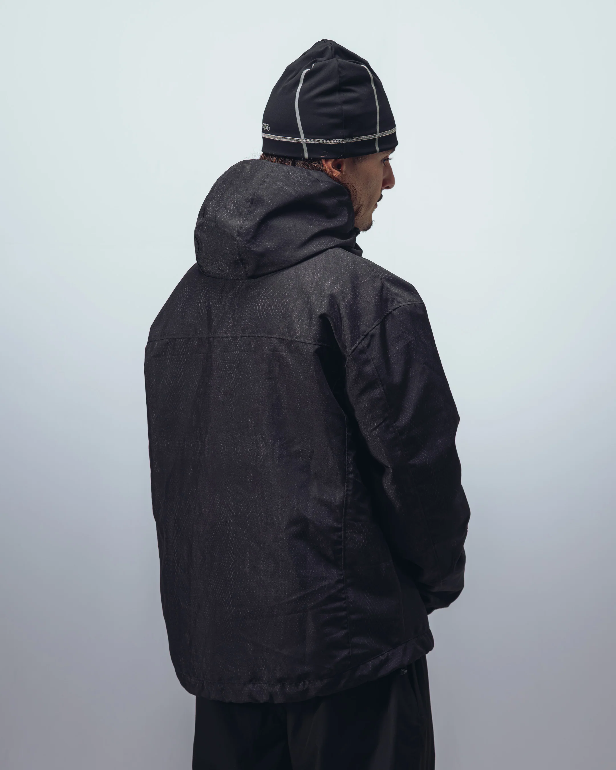 SNAKE OLWEATHER JACKET - BLACK - Image 4